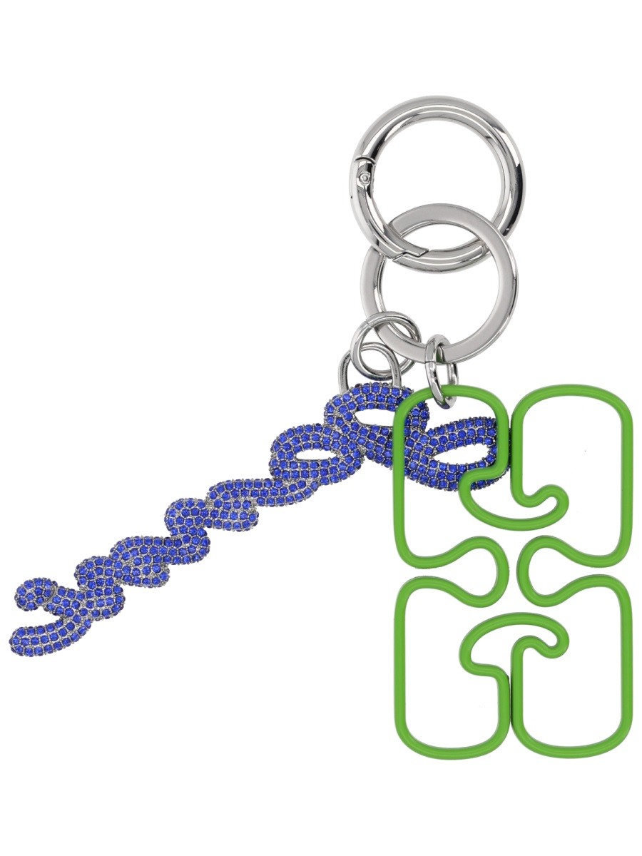 GANNI - Woman - Green - Key Holder