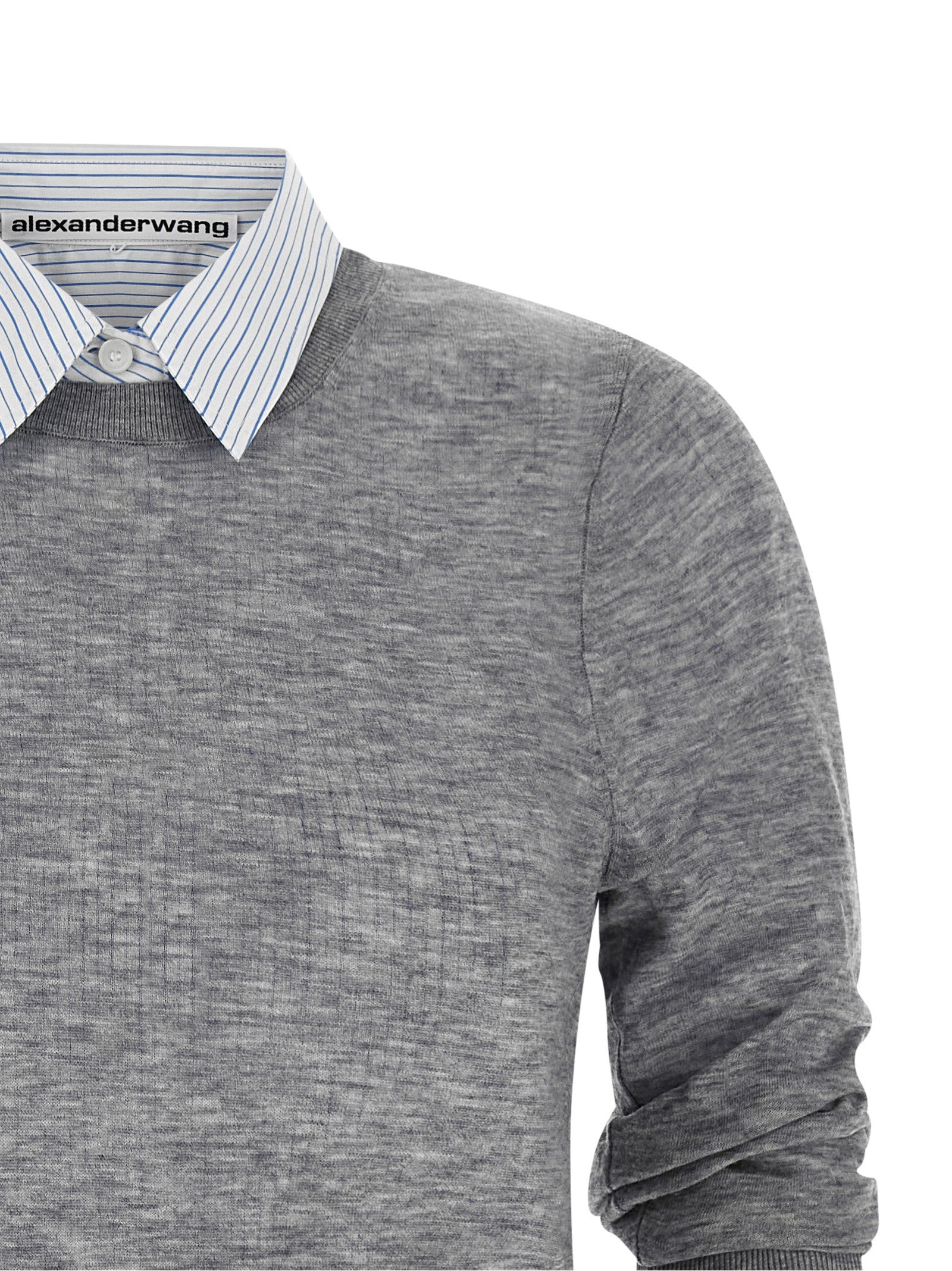 Alexander Wang - nan - Grey - Shirt