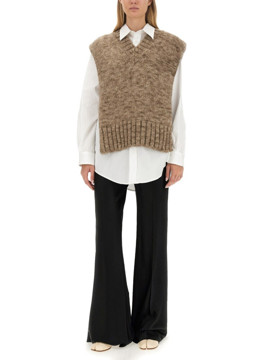 Maison Margiela - Woman - Brown - Vest