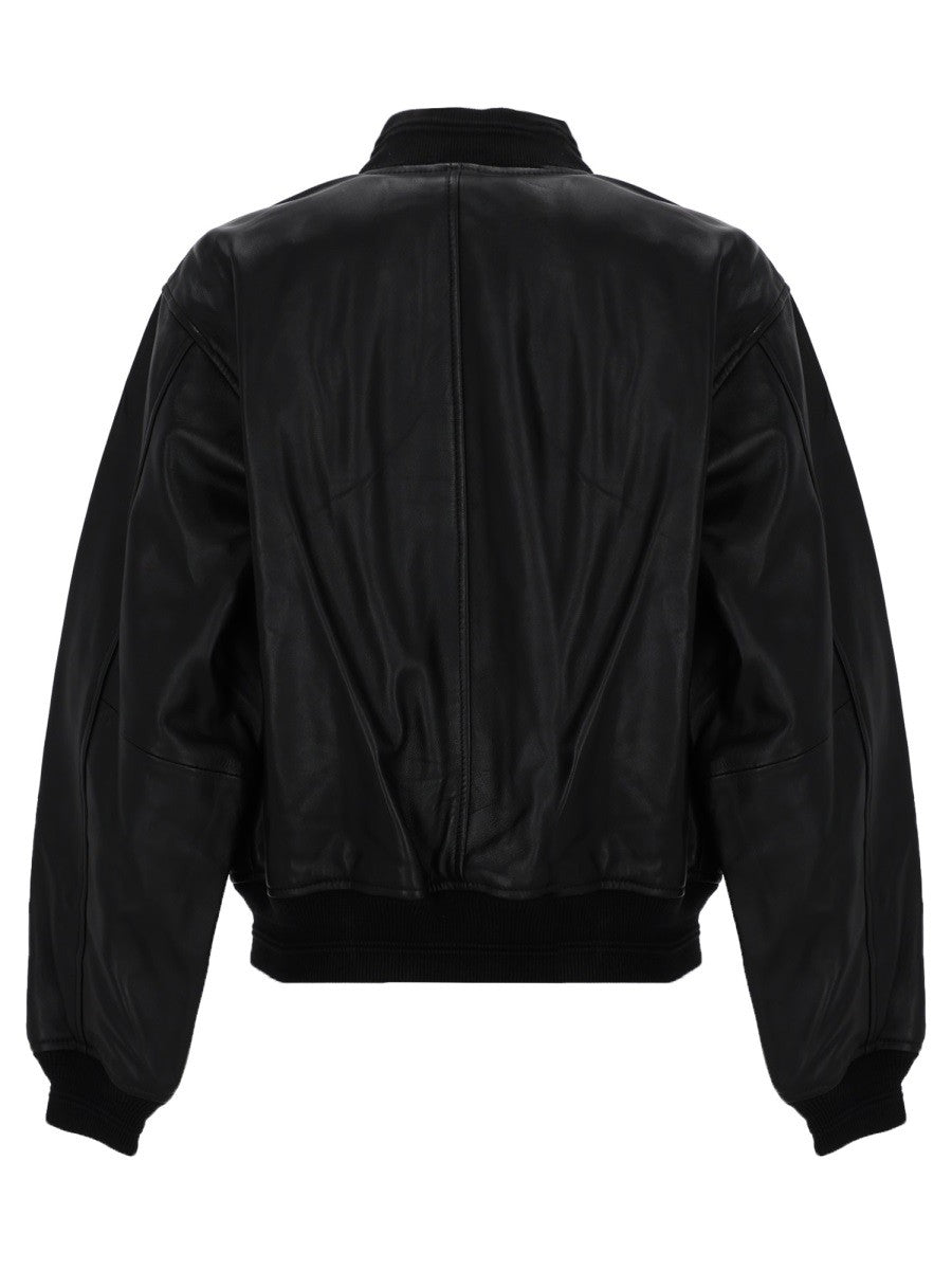 Diesel - Woman - Black - Leather Jacket