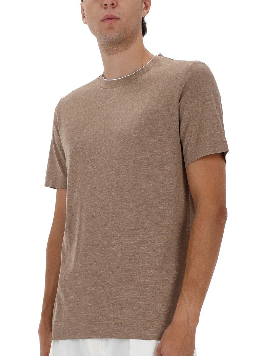 BOSS CAMEL - Man - Brown - T-shirt