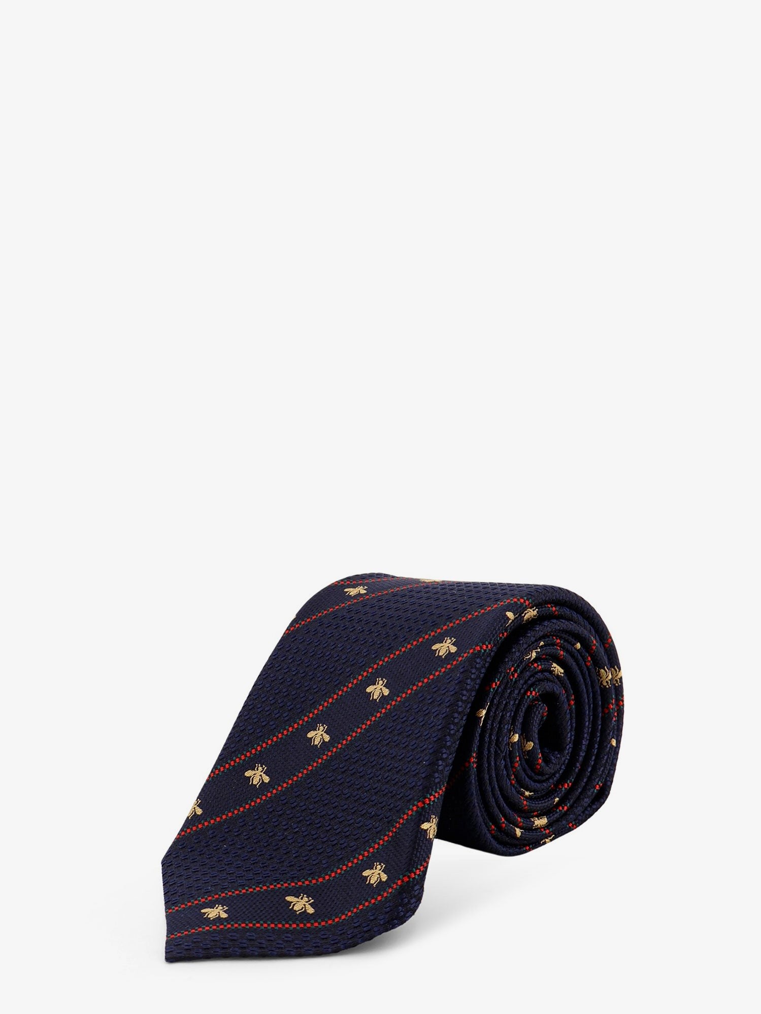 Gucci - Man - Mid Night Bl Red - Tie