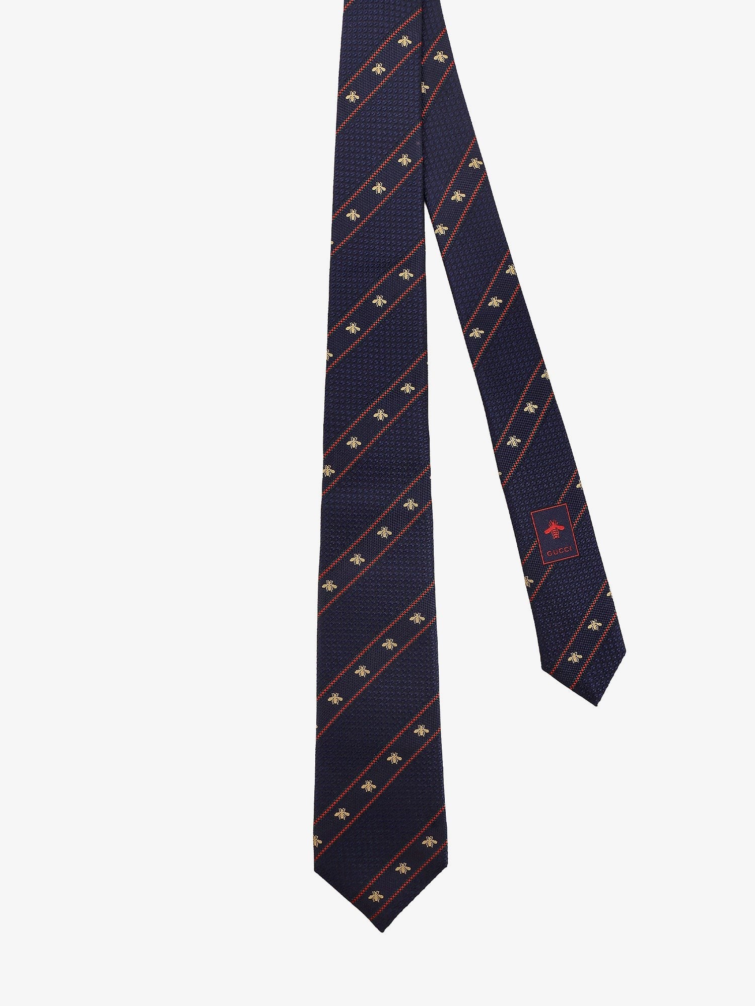 Gucci - Man - Mid Night Bl Red - Tie