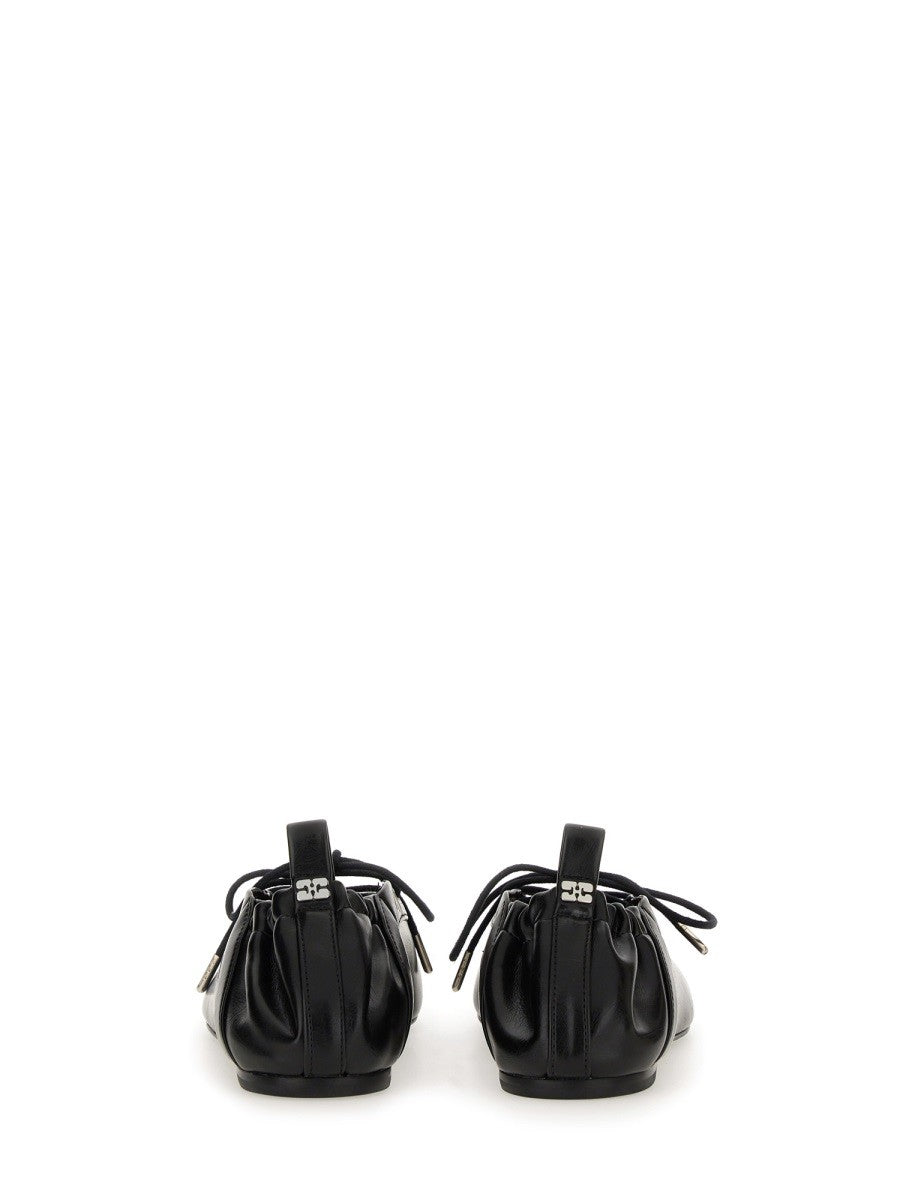 GANNI - Woman - Black - Flat