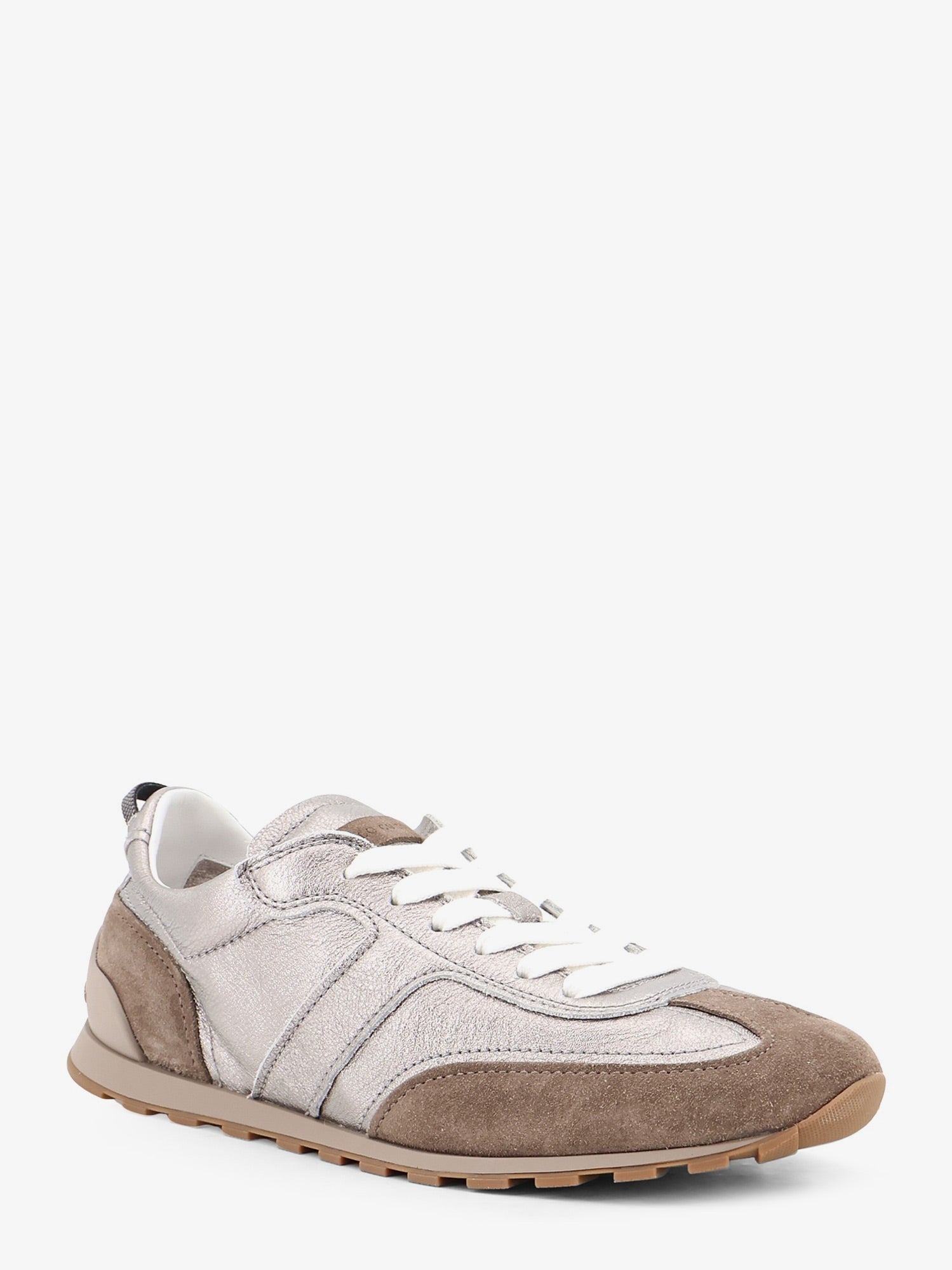 Brunello Cucinelli - Woman - Silver - Sneaker