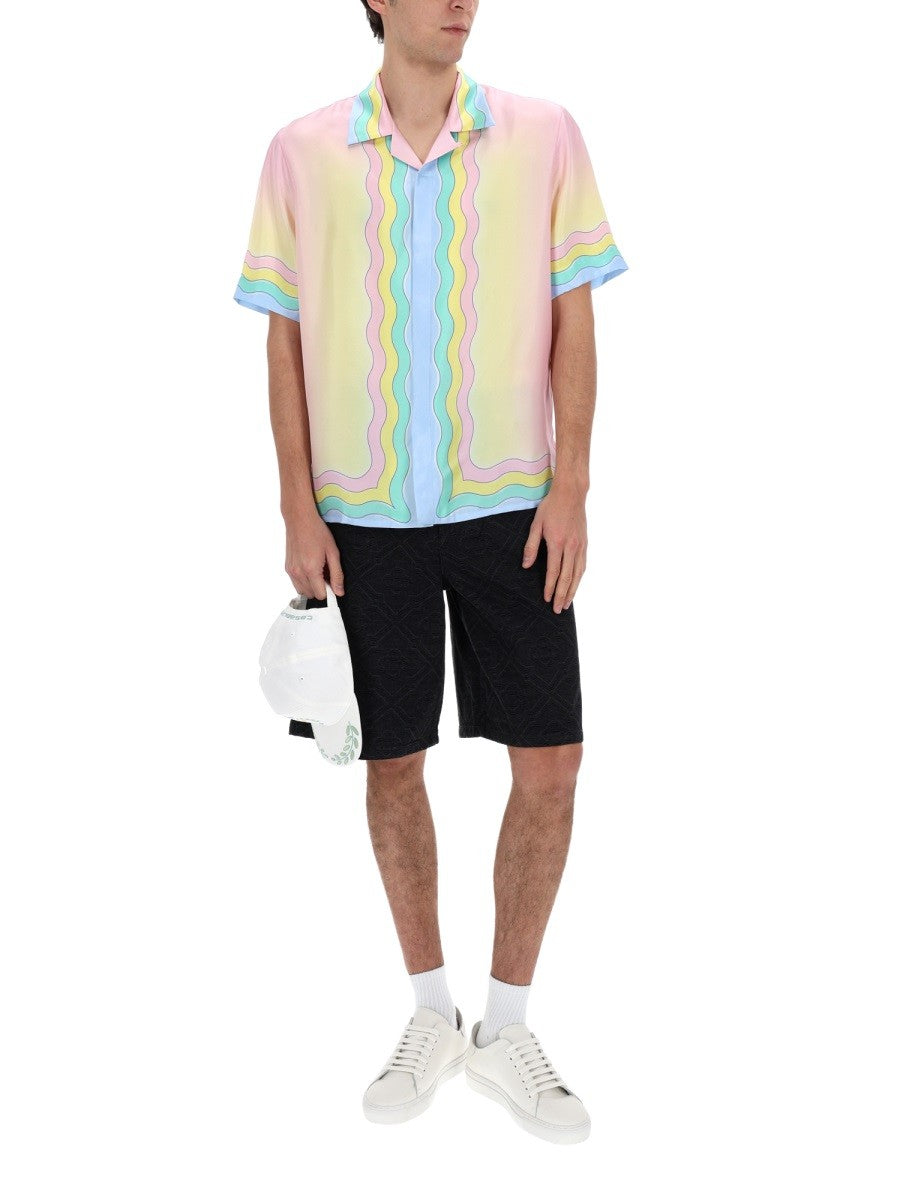 CASABLANCA - Man - Black - Shorts
