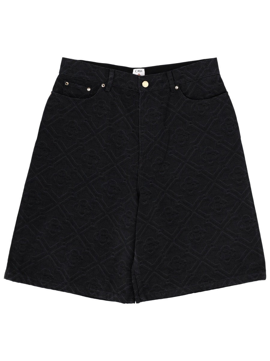 CASABLANCA - Man - Black - Shorts
