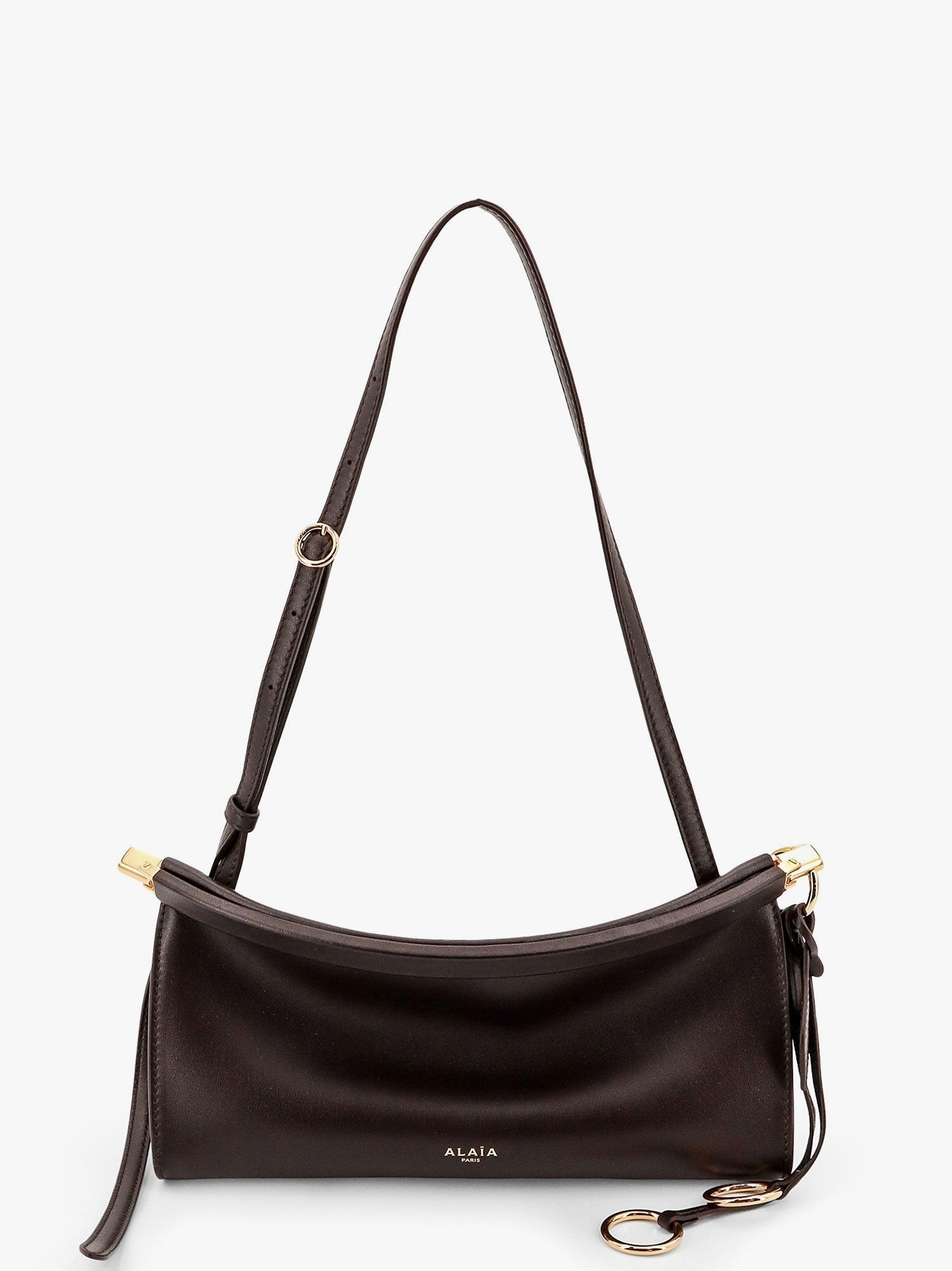 ALAIA - Woman - Marron Fonce - Crossbody Bag