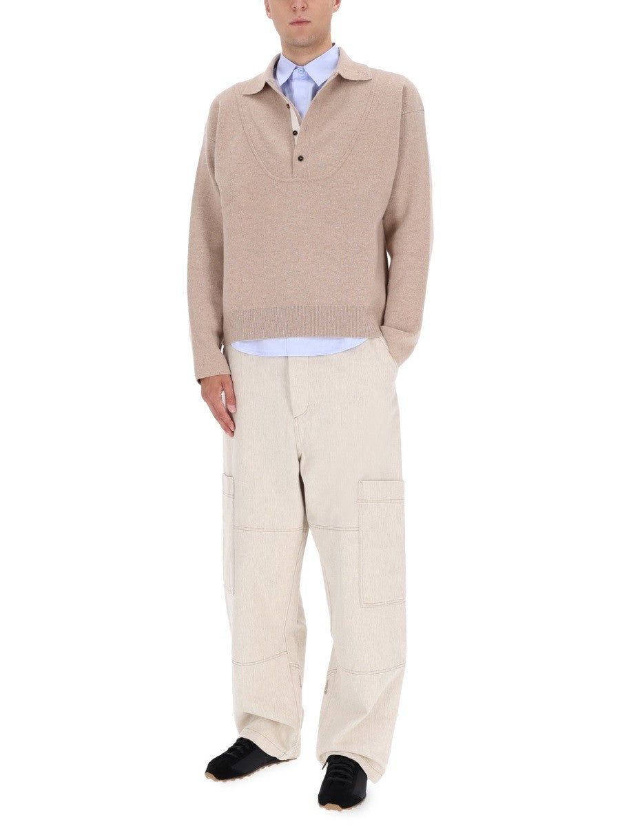 JACQUEMUS - Man - Beige - Sweater