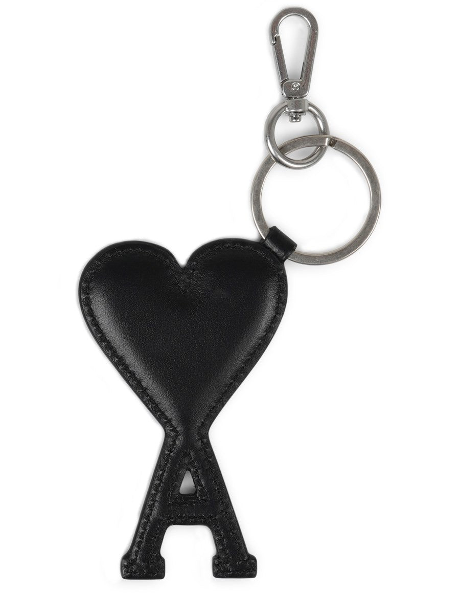 AMI PARIS - Man - Black - Key Holder