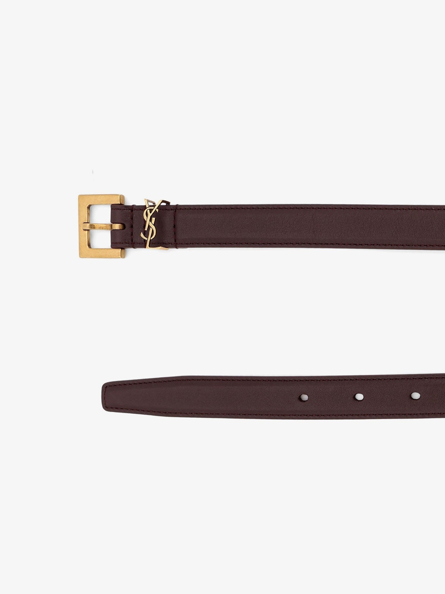 Saint Laurent - Woman - Red Tan - Belt