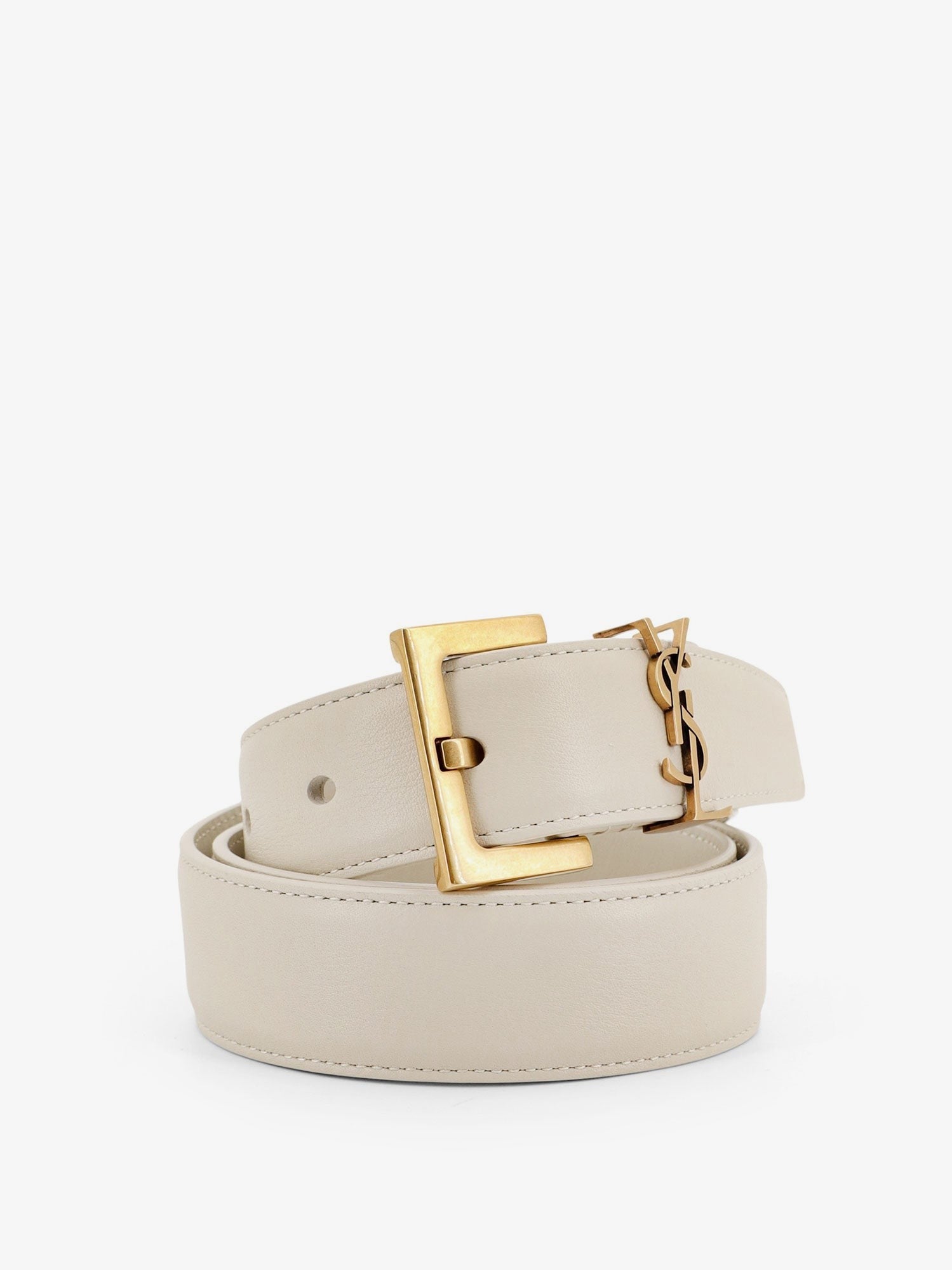 Saint Laurent - Woman - Crema Soft - Belt
