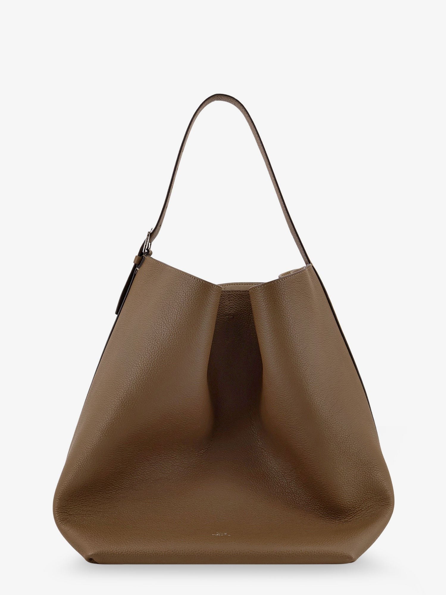 TOTEME - Woman - Dark Taupe - Shoulder Bag