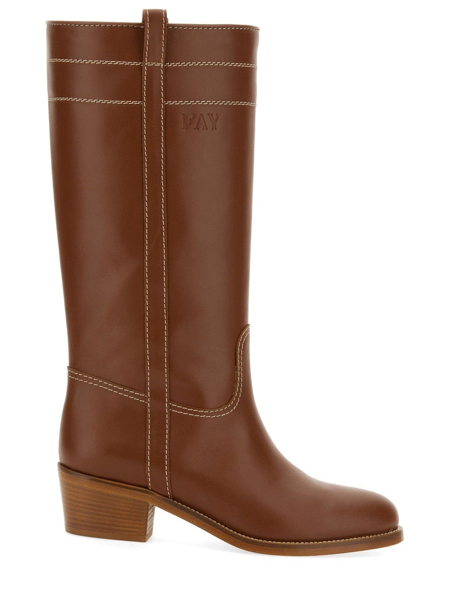 FAY - Woman - Brown - Boot