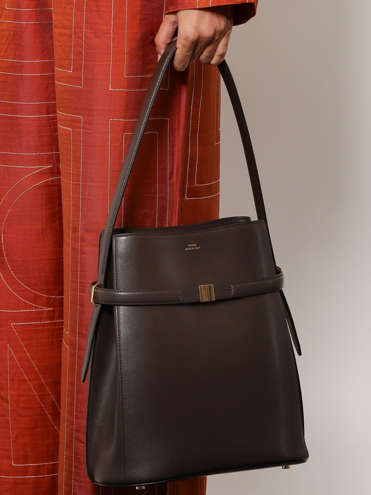 TOTEME - Woman - Brown - Bucket Bag