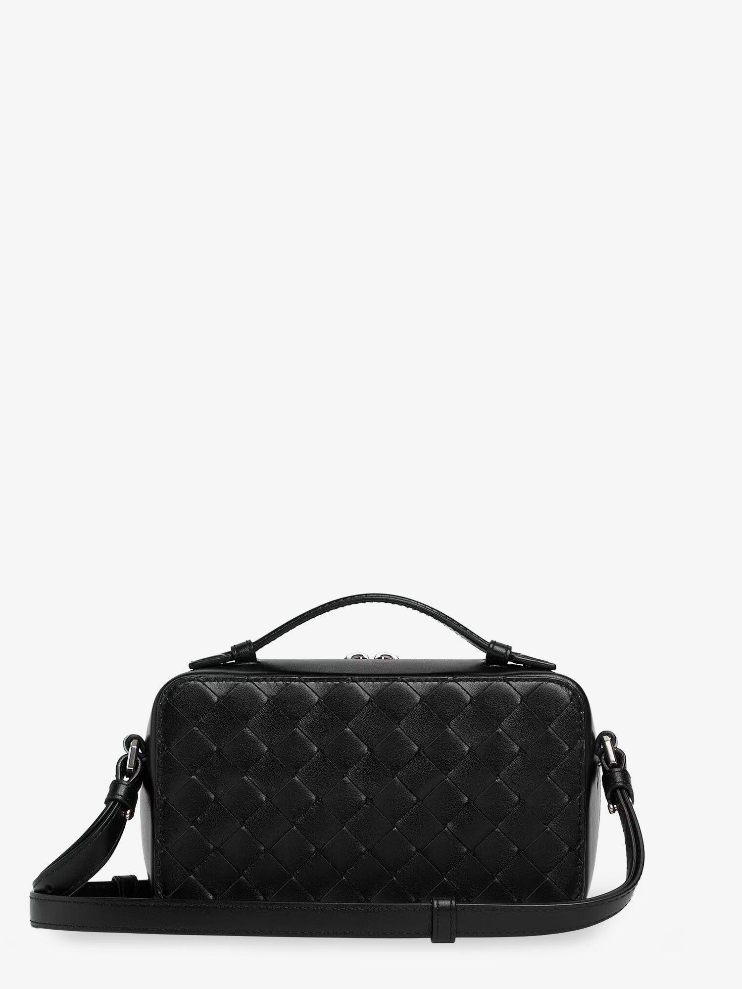 Bottega Veneta - Man - Black-Silver - Clutch