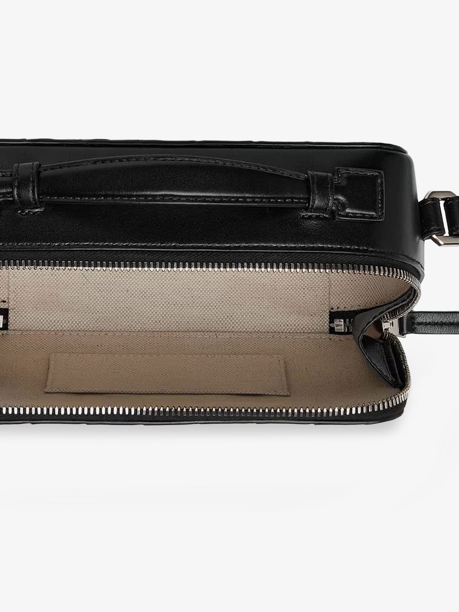Bottega Veneta - Man - Black-Silver - Clutch