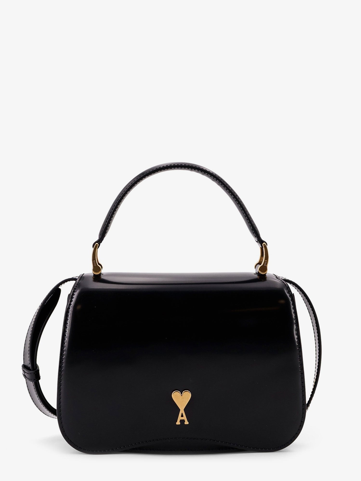 AMI PARIS - Woman - Black - Crossbody Bag