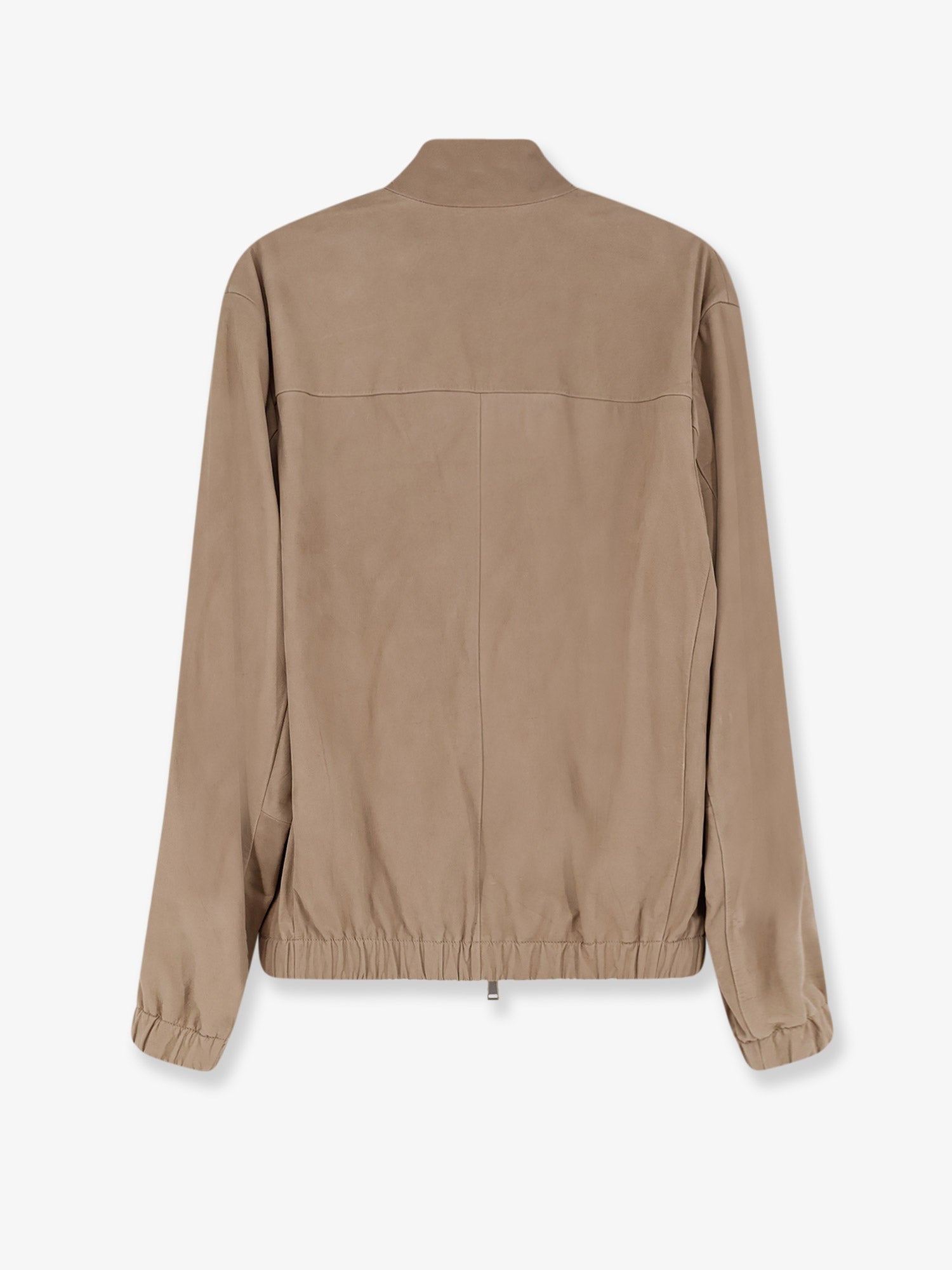 Boss - Man - Beige - Leather Jacket