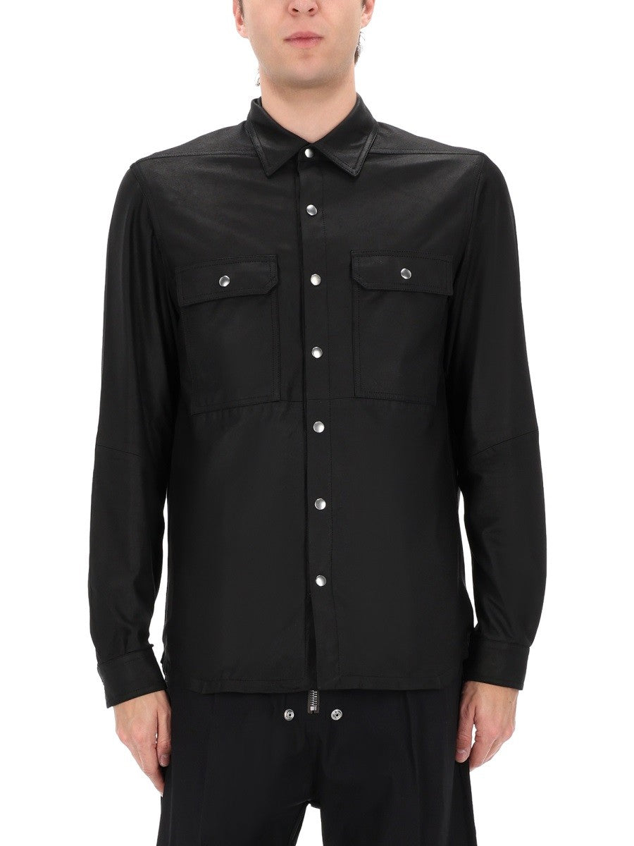RICK OWENS - Man - Black - Leather Jacket
