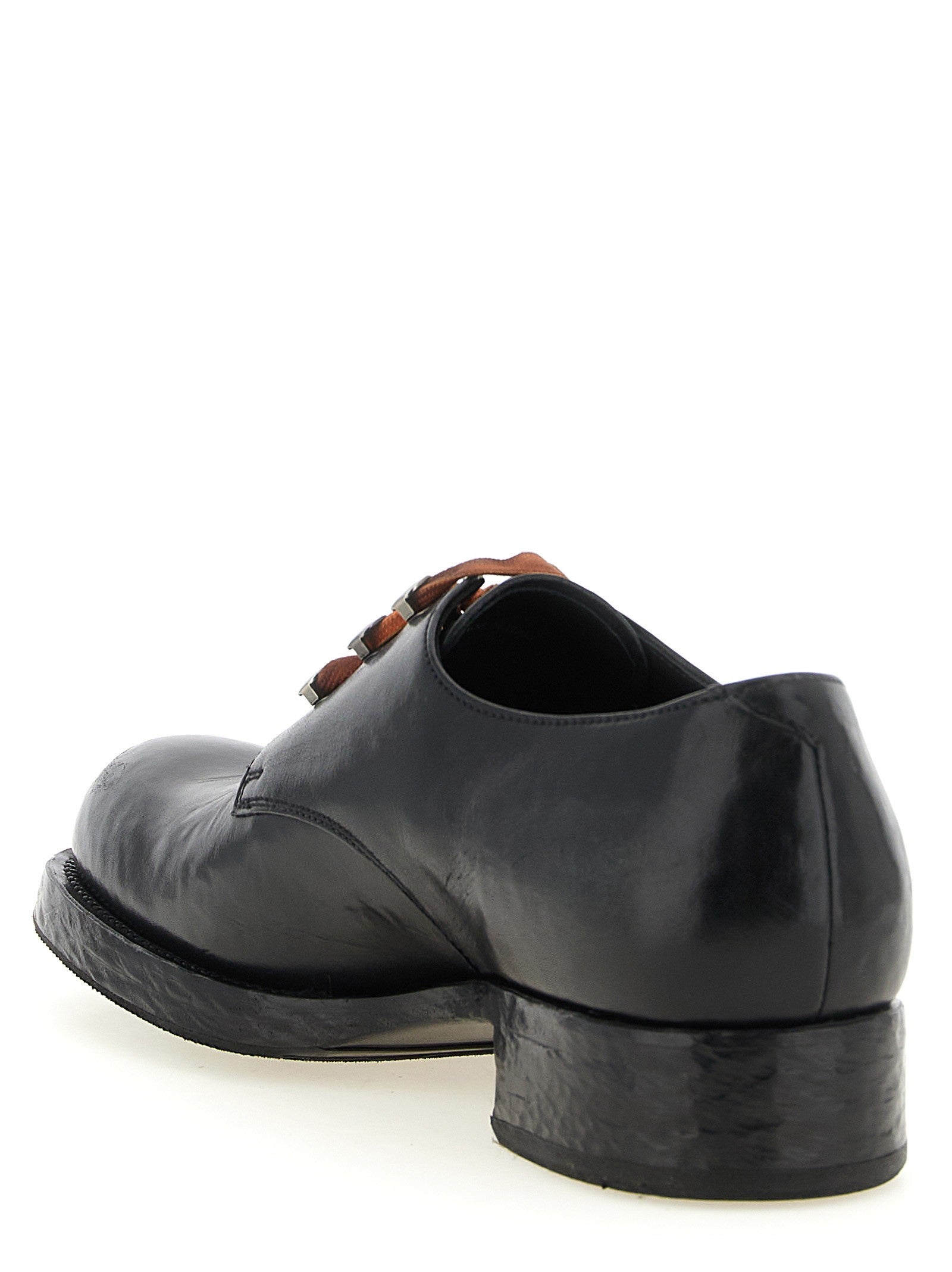 PRADA - nan - Black - Lace up shoe