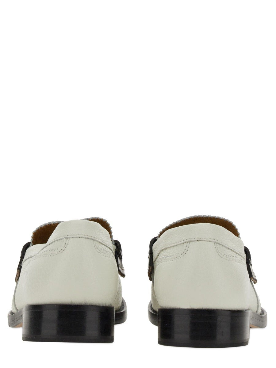 COLLEGE - Woman - White - Loafer
