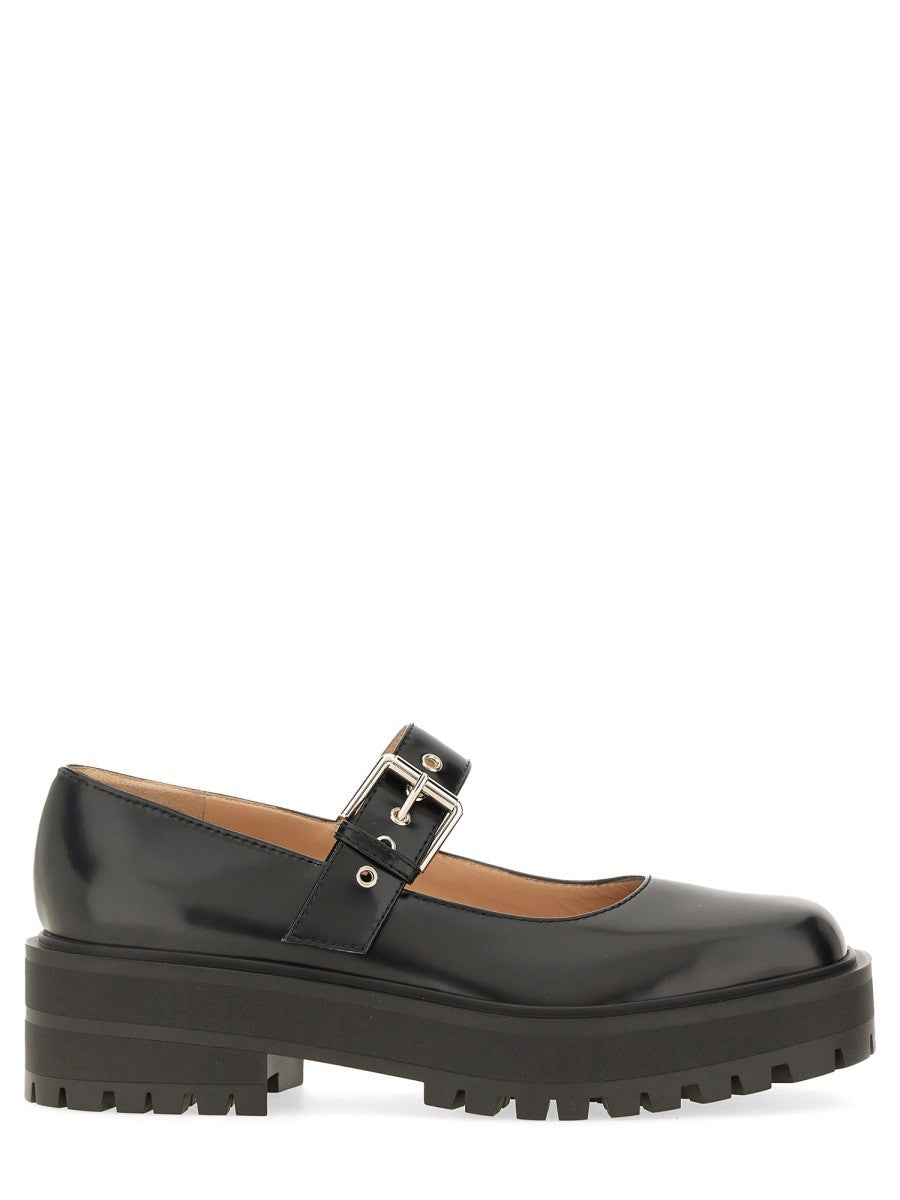 GIANVITO ROSSI - Woman - Black - Flat