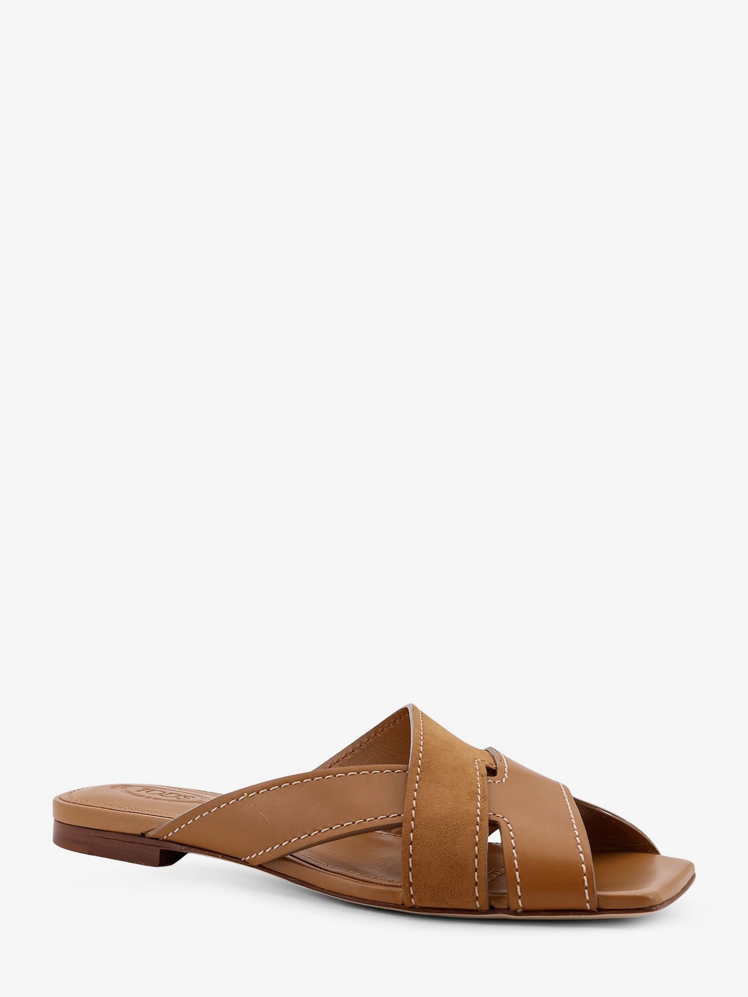 TOD'S - Woman - Brown - Flat Sandal