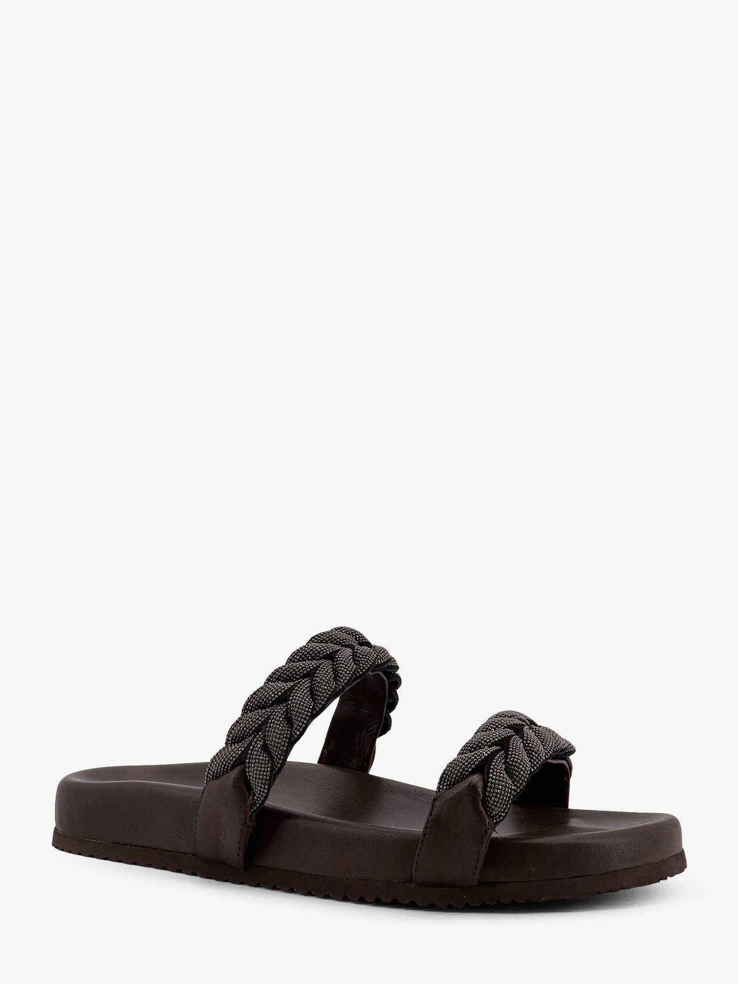 Brunello Cucinelli - Woman - Brown - Sandal