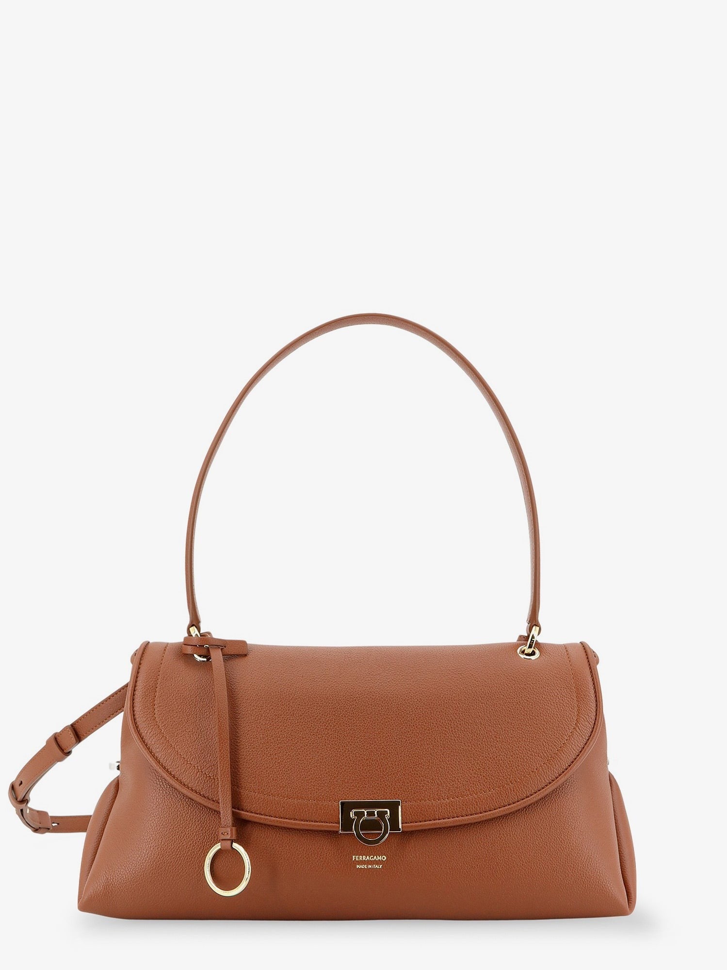 Ferragamo - Woman - Brown - Shoulder Bag