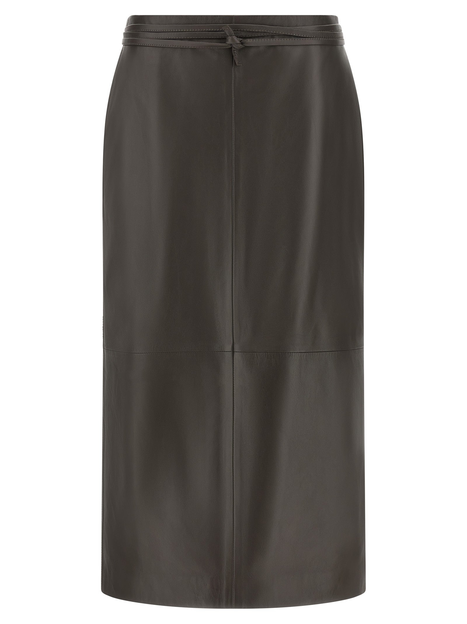 alberta ferretti - nan - Brown - Skirt