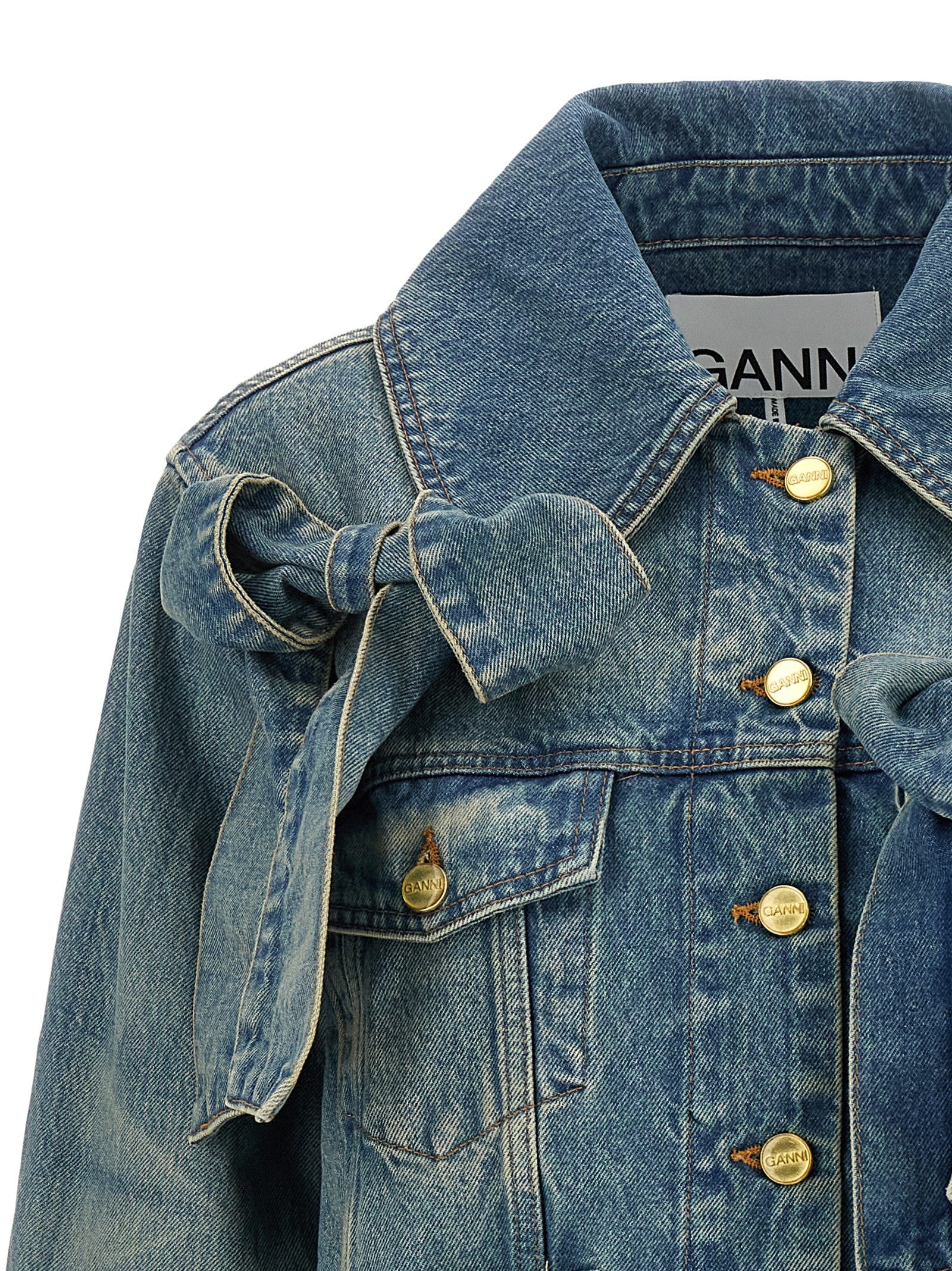 GANNI - nan - Blue - Jacket
