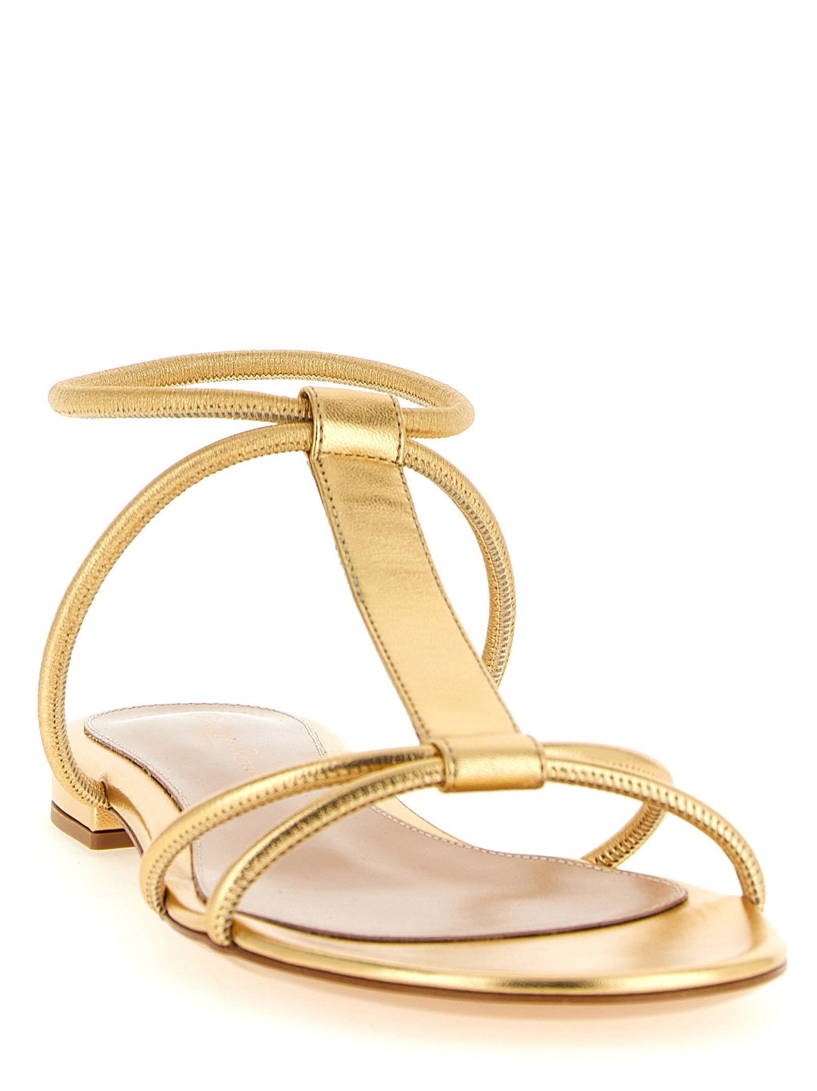 GIANVITO ROSSI - nan - Gold - Sandal
