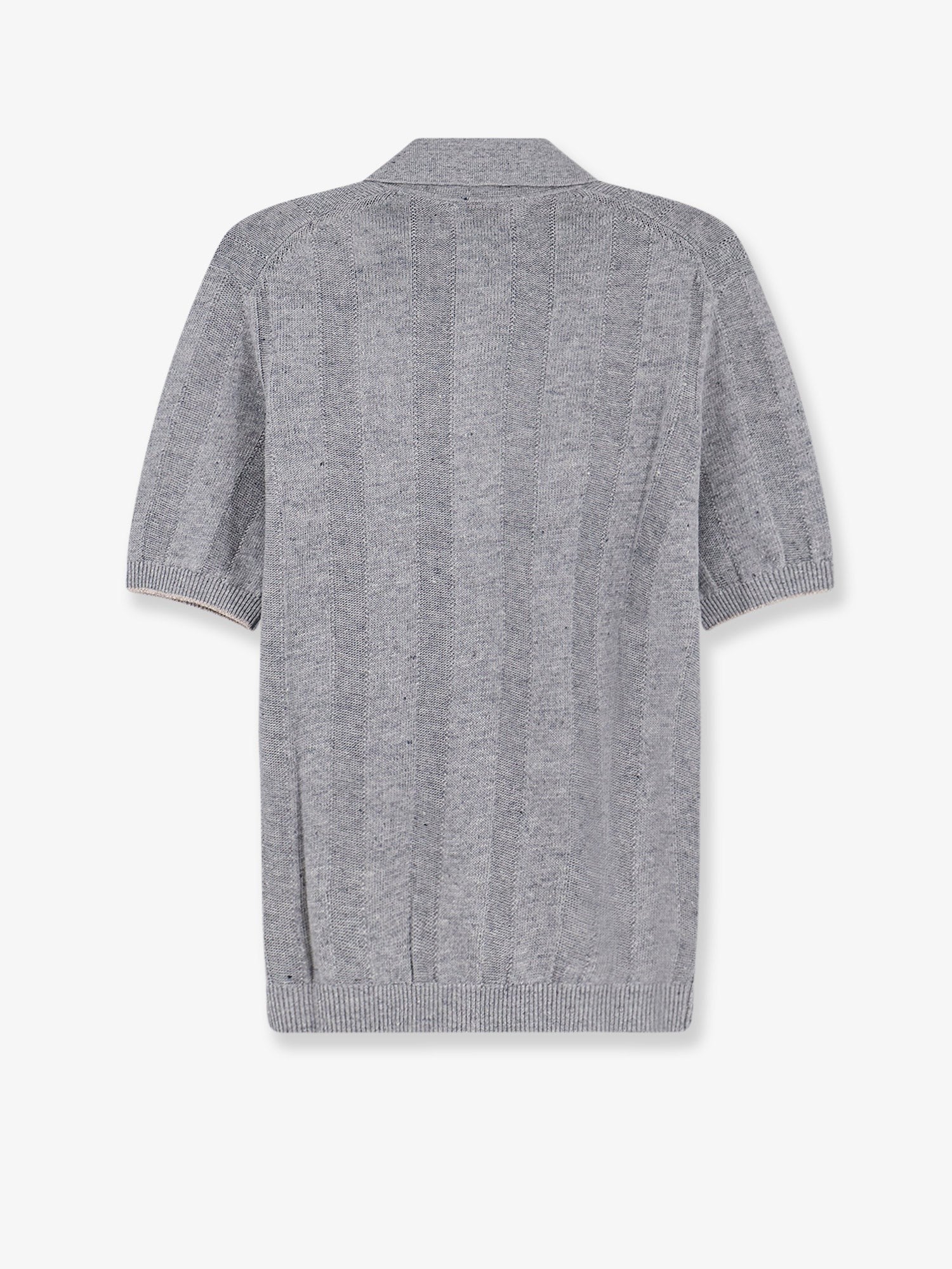 Brunello Cucinelli - Man - Grey - Knit Sweater