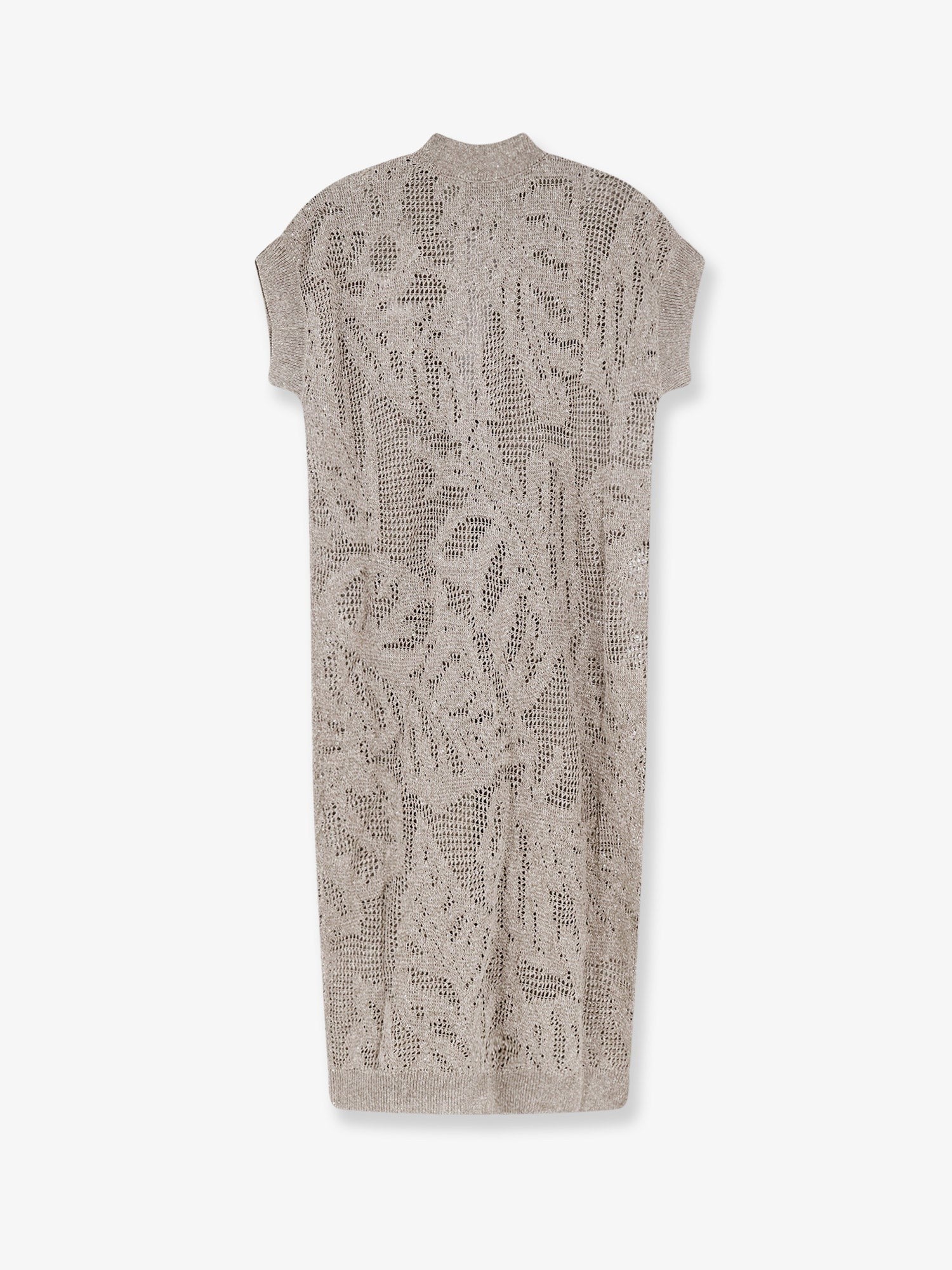 Brunello Cucinelli - Woman - Grey - Knit Sweater