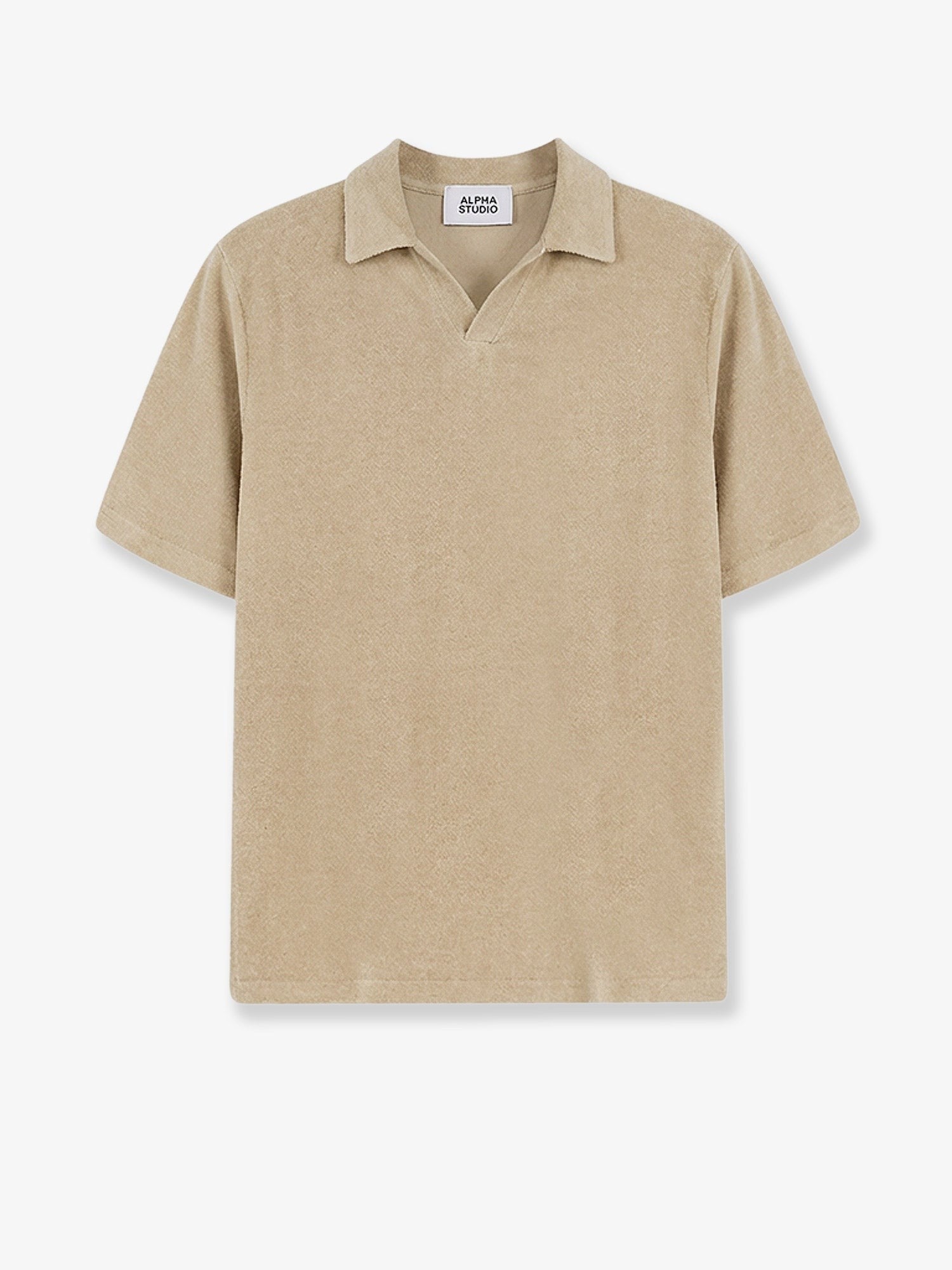 ALPHA-STUDIO - Man - Beige - Polo Shirt