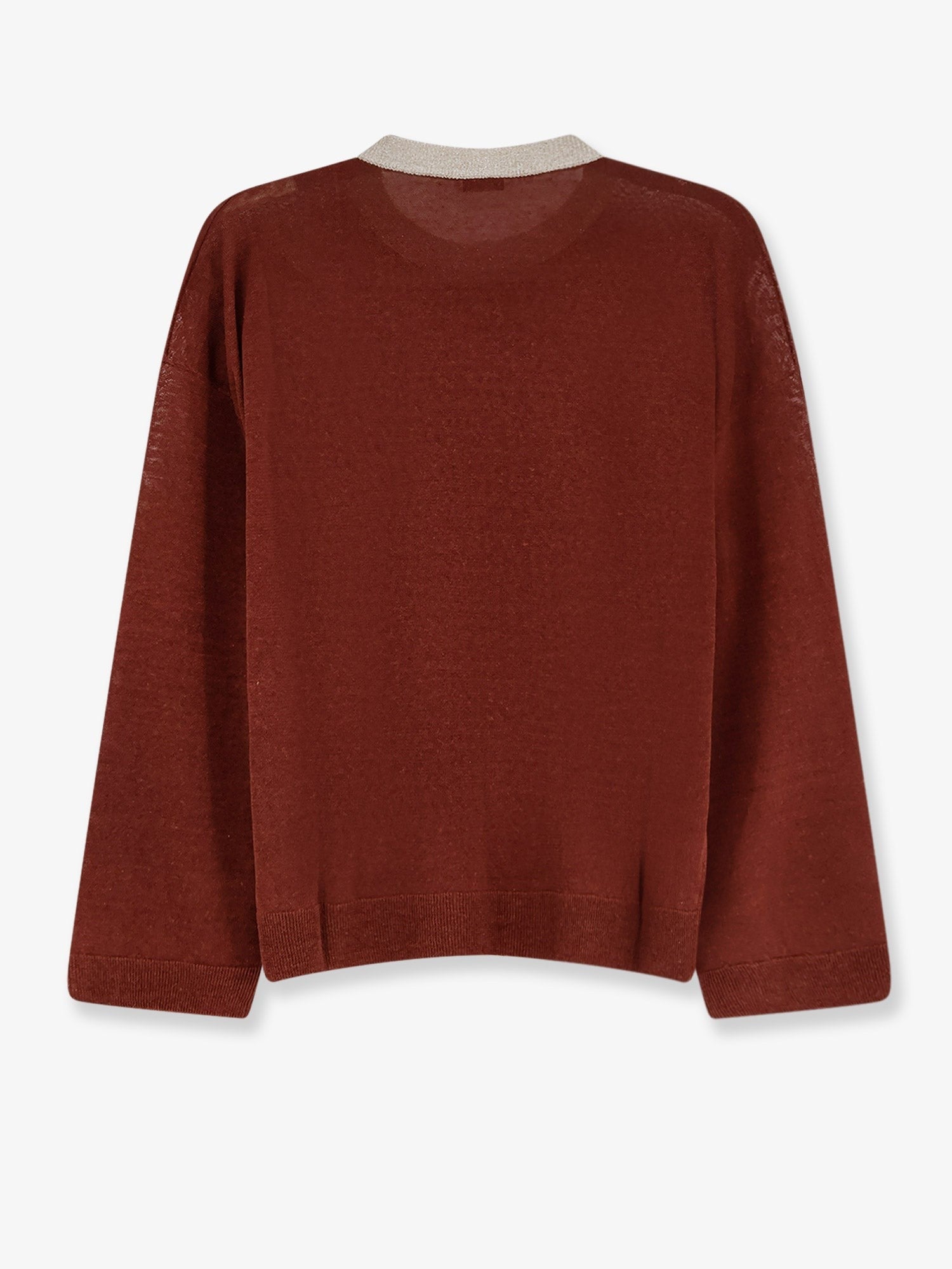 Brunello Cucinelli - Woman - Brown - Knit Sweater