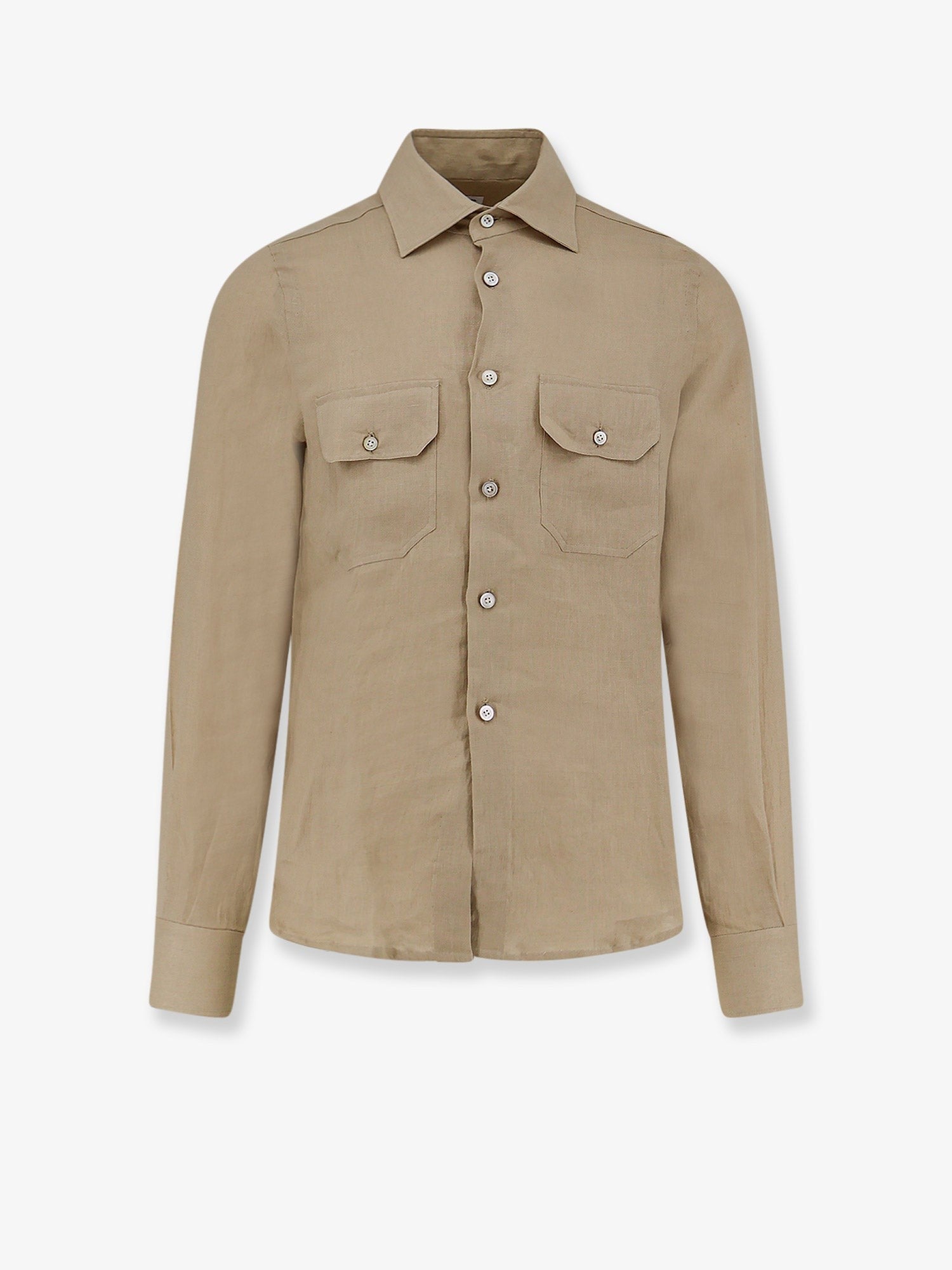 KITON CIRO PAONE - Man - Beige - Shirt