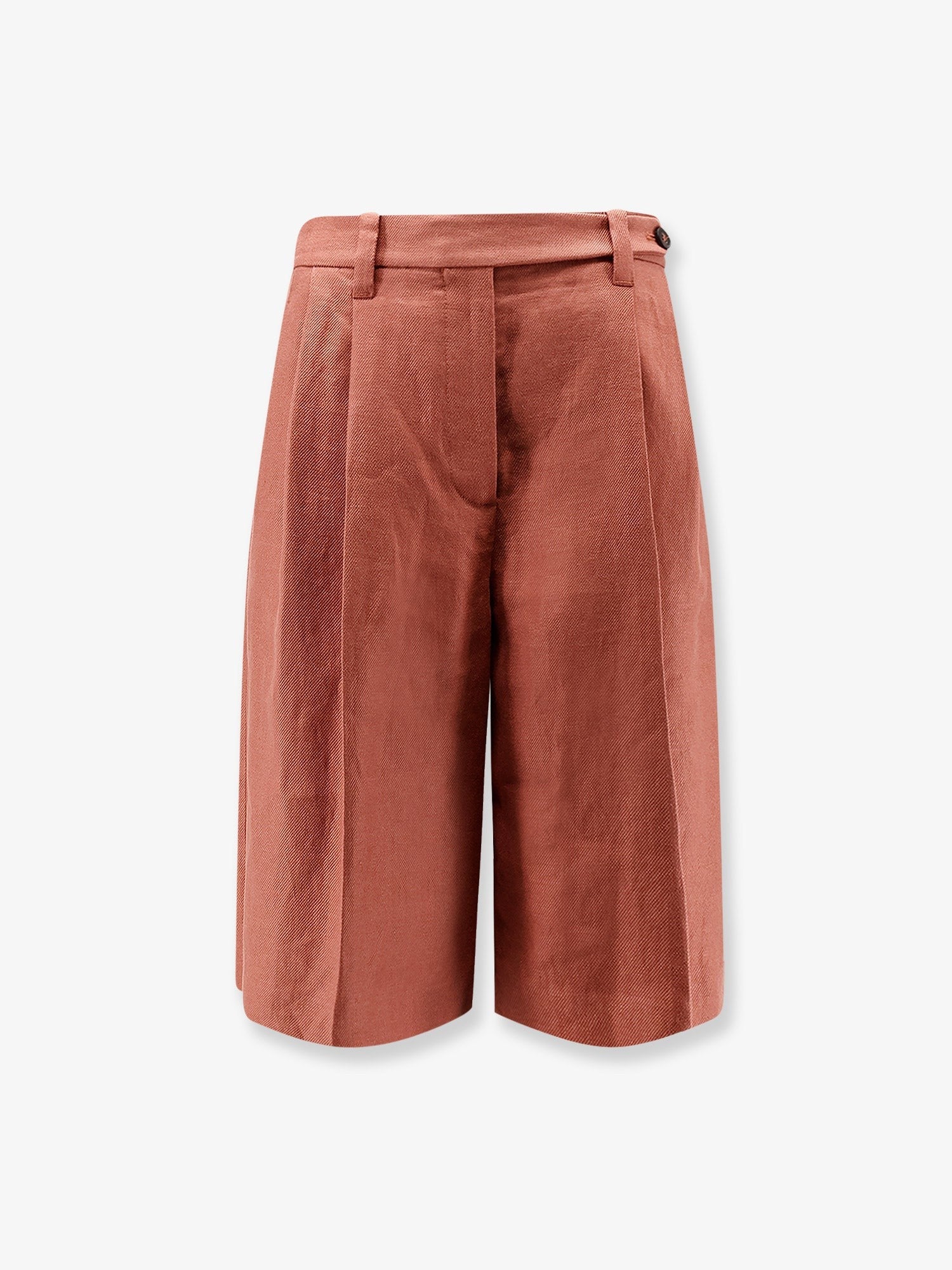 Brunello Cucinelli - Woman - Orange - Shorts