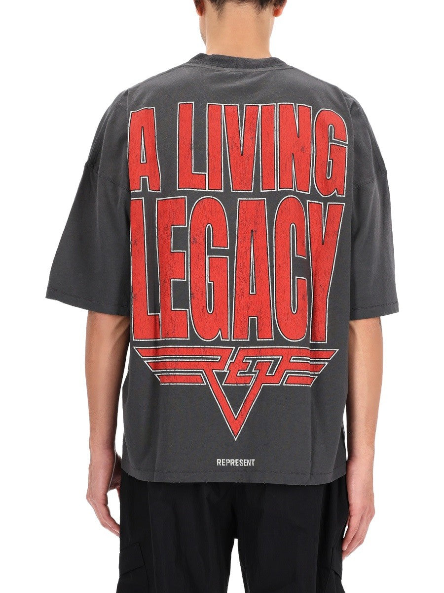 Represent - Man - Grey - T-shirt