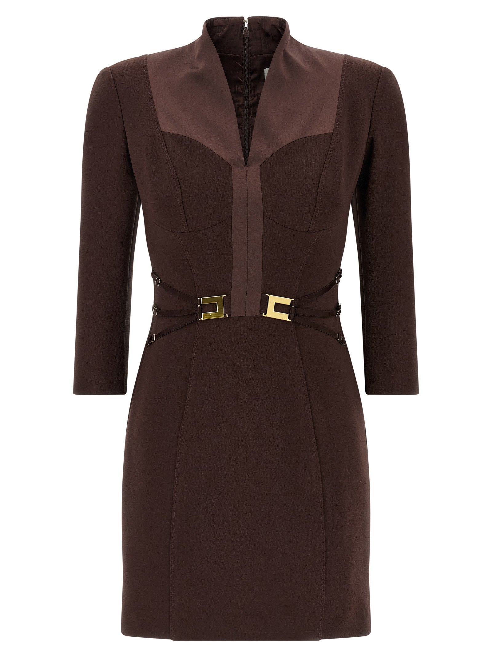 Elisabetta Franchi - nan - Brown - Dress