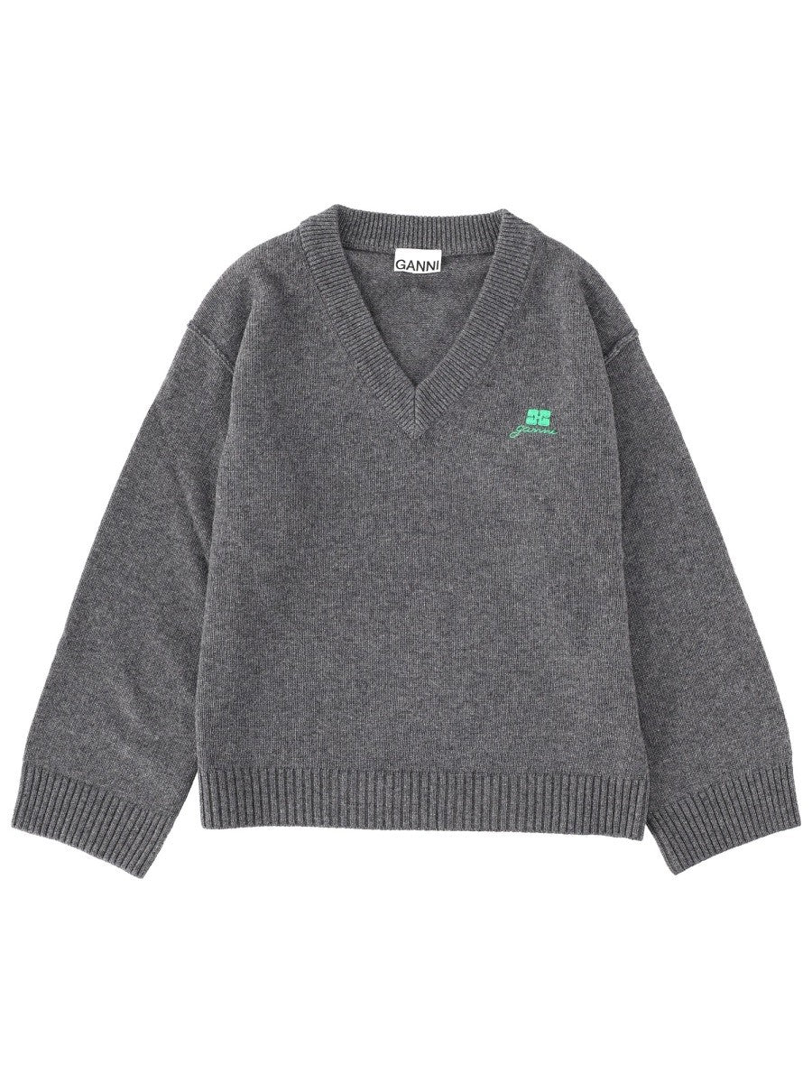 GANNI - Woman - Grey - Sweater