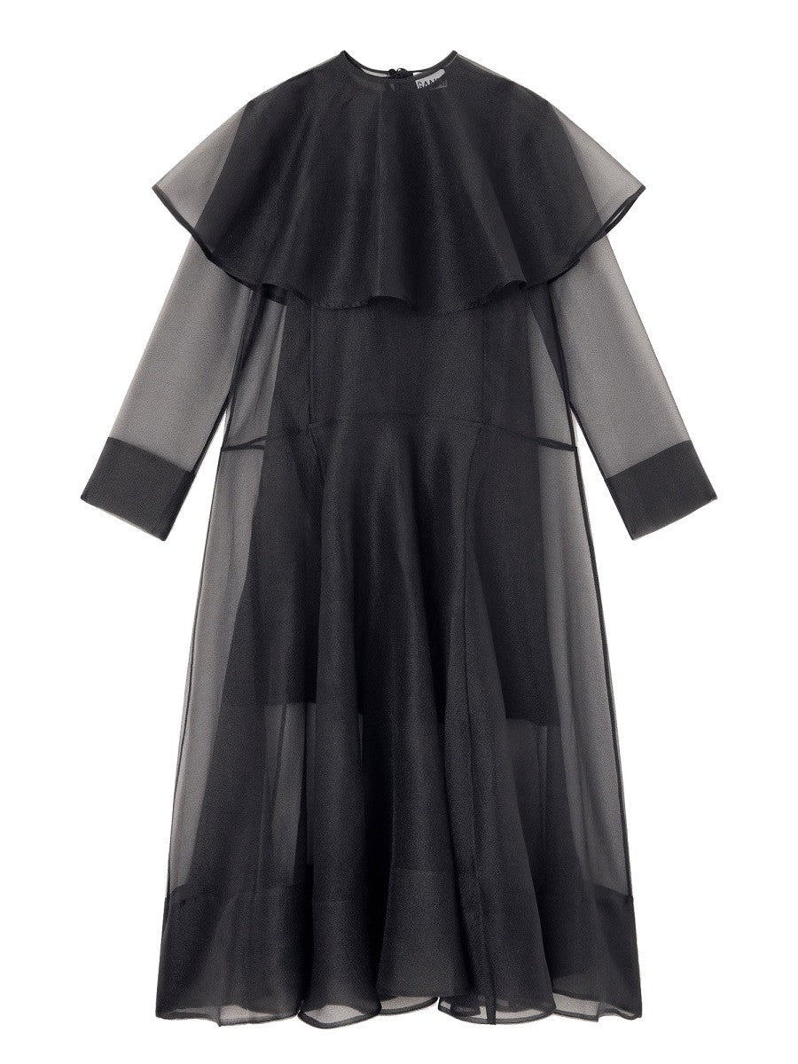 GANNI - Woman - Black - Dress