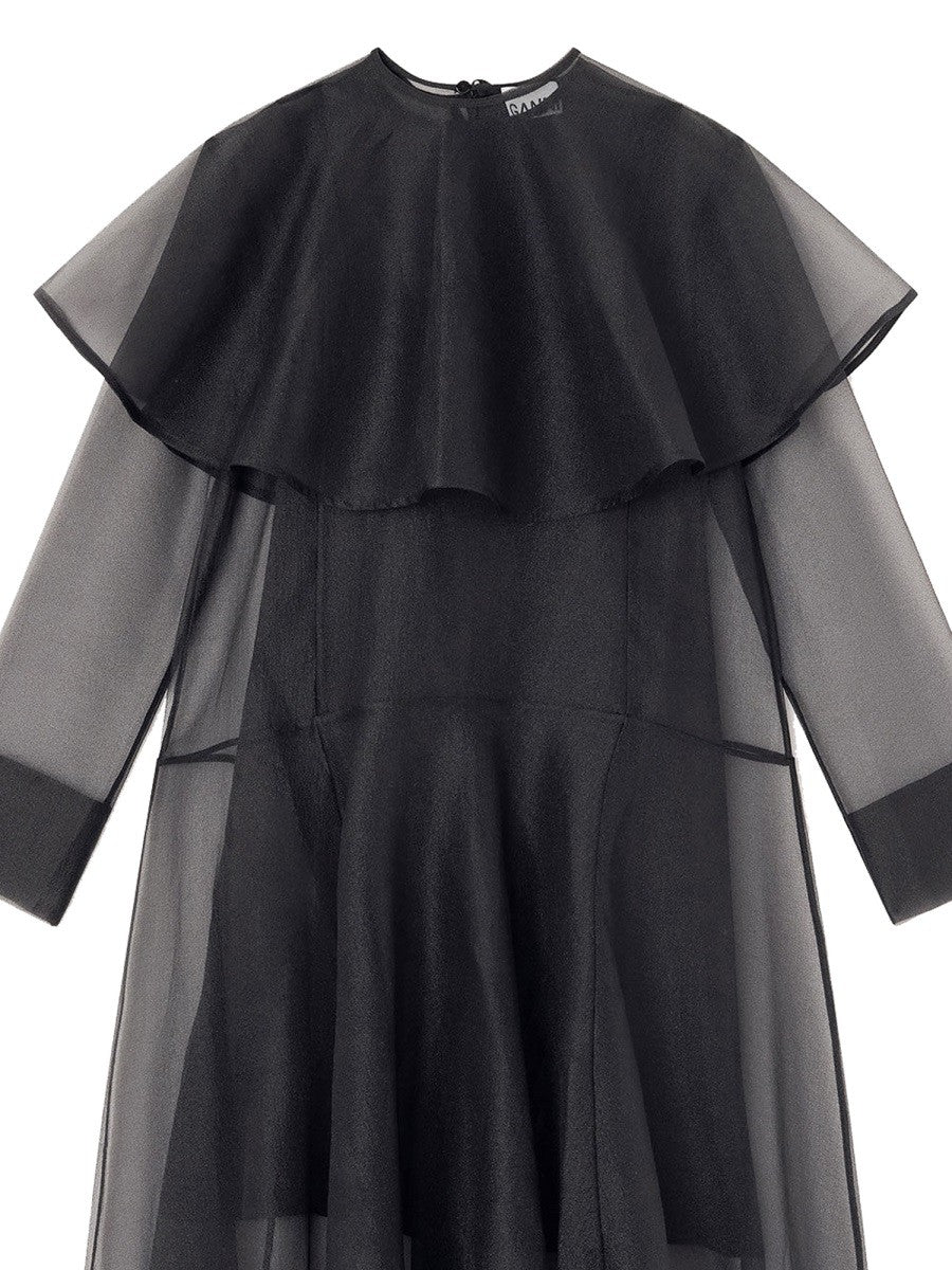 GANNI - Woman - Black - Dress
