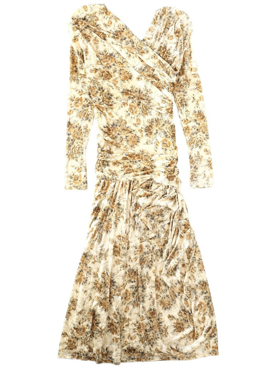 GANNI - Woman - Beige - Dress