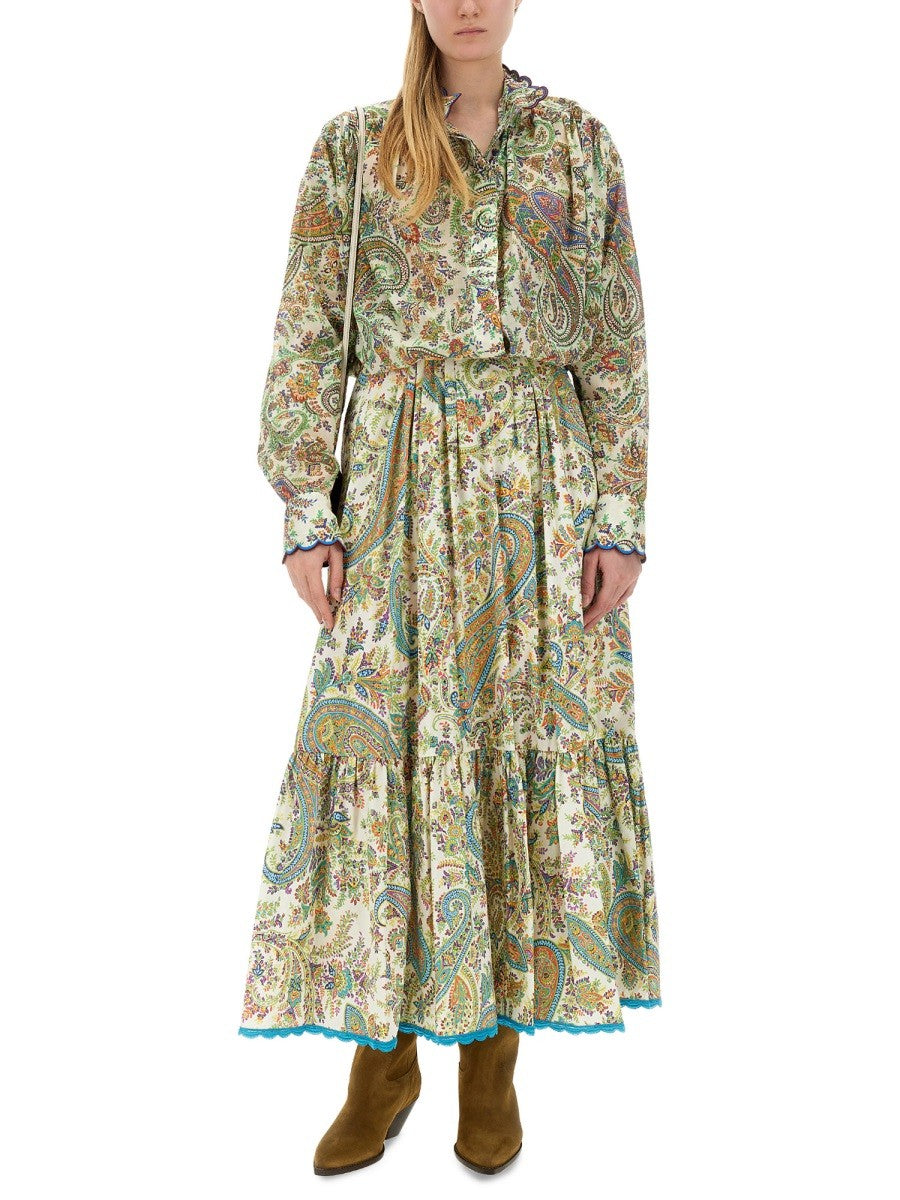 Etro - Woman - Green - Skirt