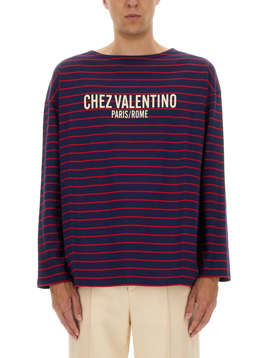 Valentino - Man - Blue - T-shirt