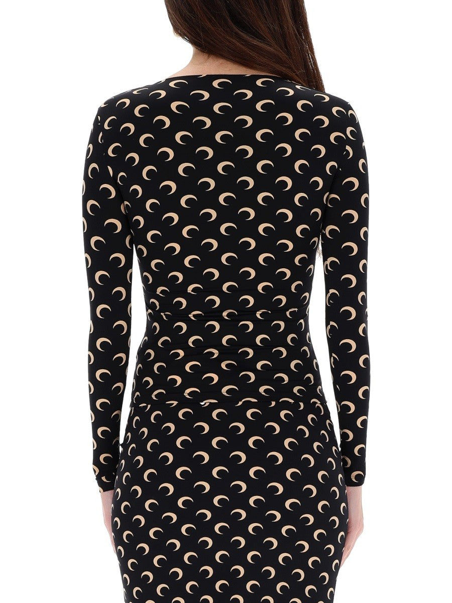 MARINE SERRE - Woman - Blue - Top