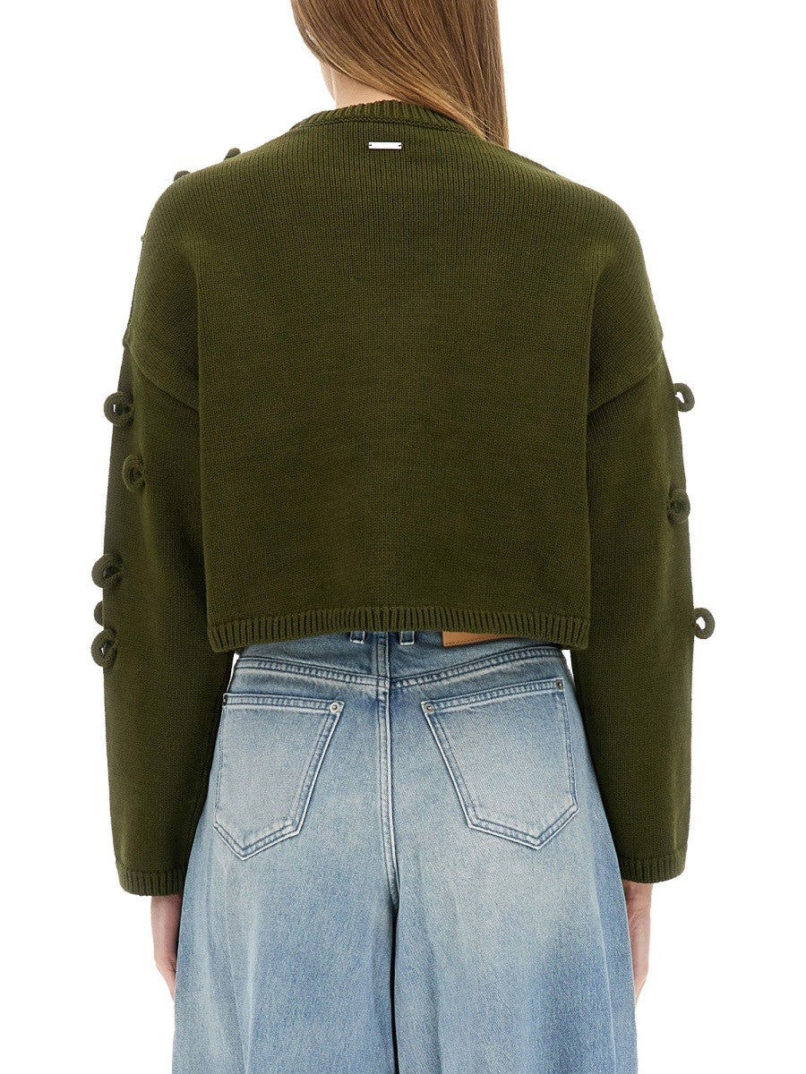 jw anderson - Woman - Green - Sweater
