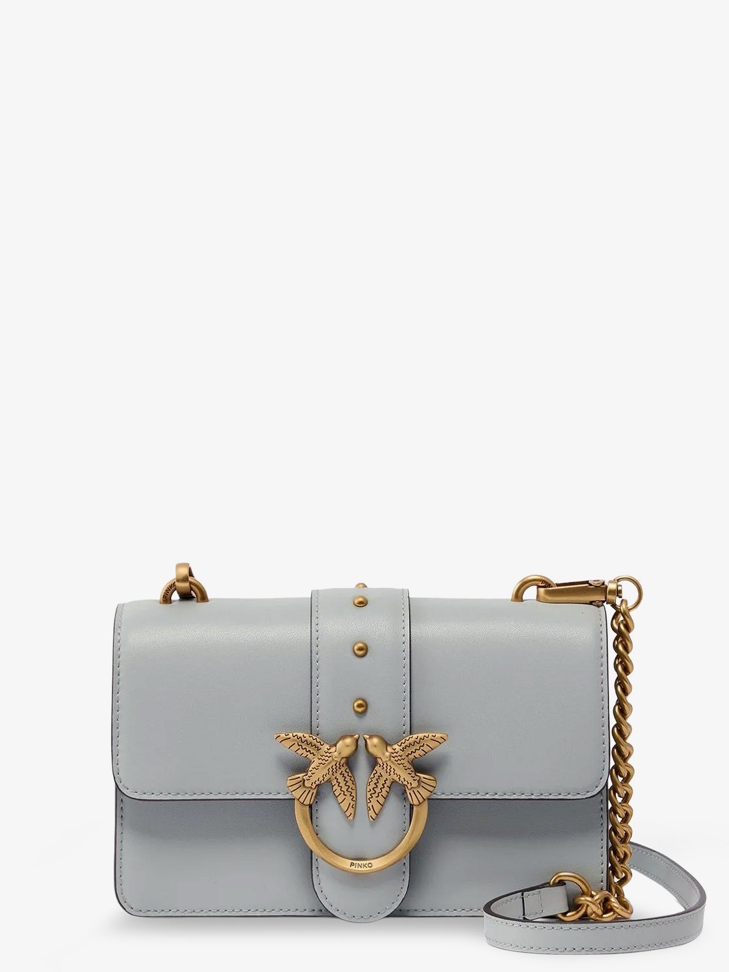 Pinko - Woman - Grigio Perla - Crossbody Bag